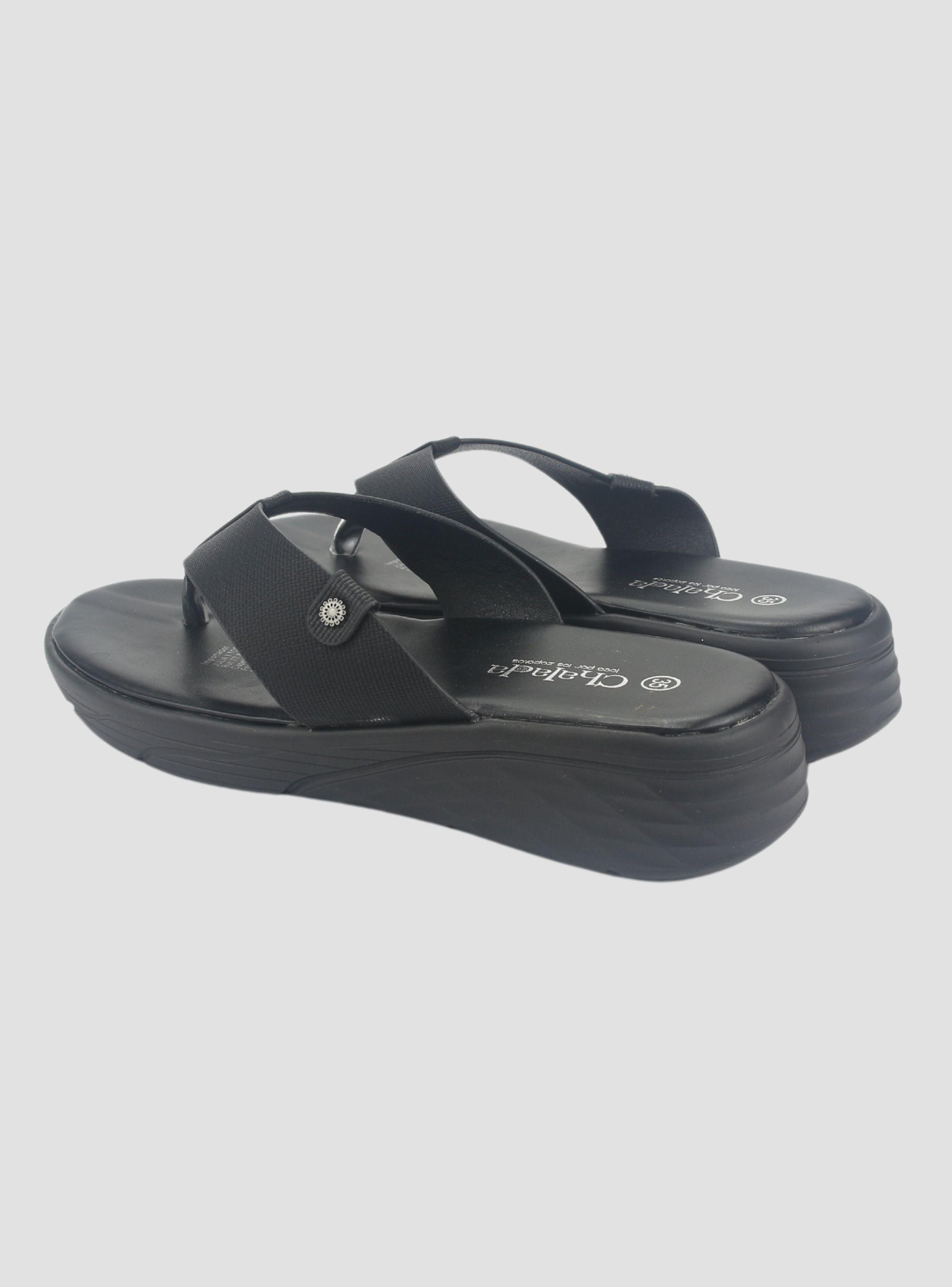 Sandalia Chalada Mujer Beni-10 Negro Casual-5