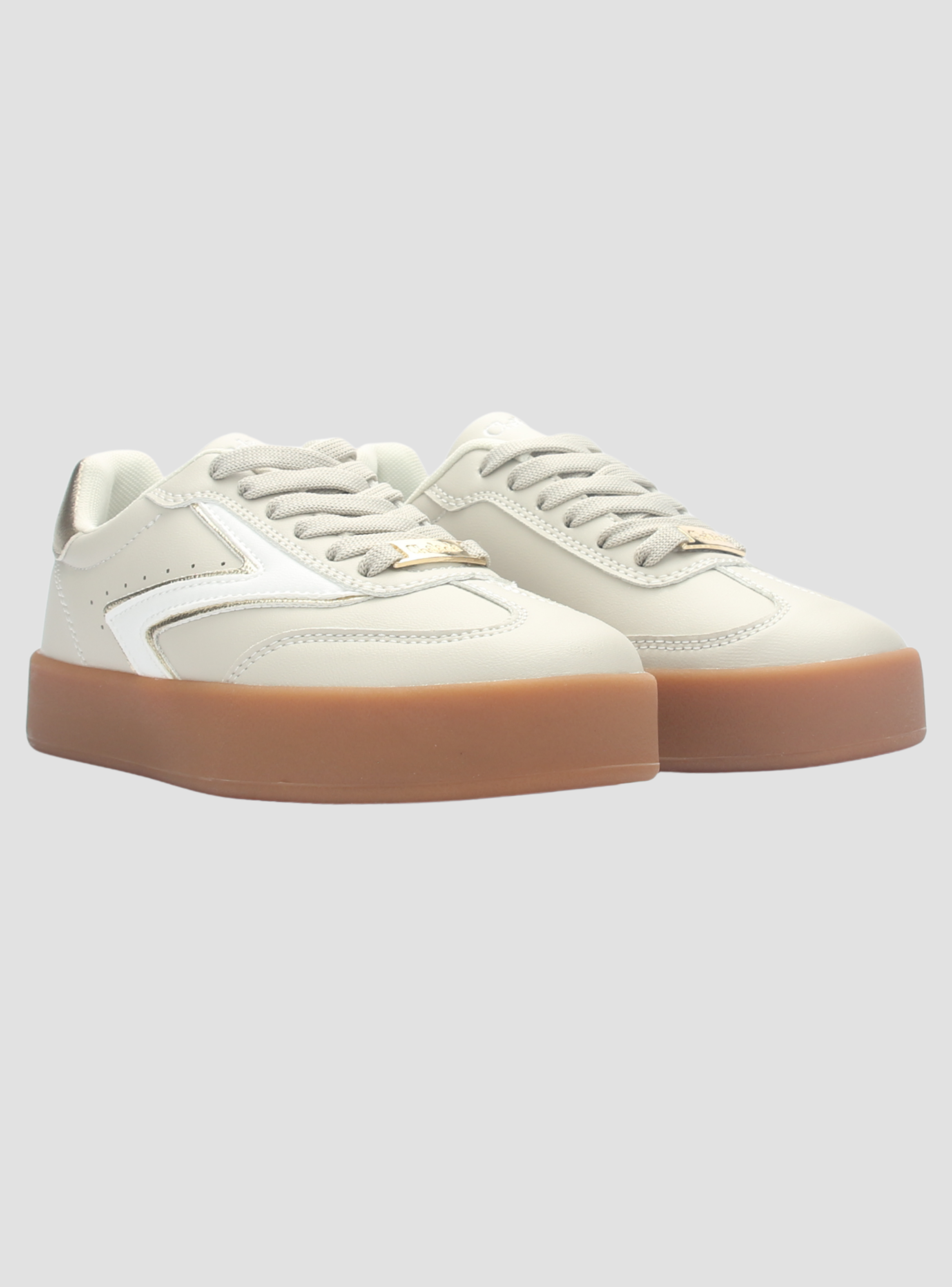 Zapatilla Mujer Chalada Alexia-7 Beige Urbano-5