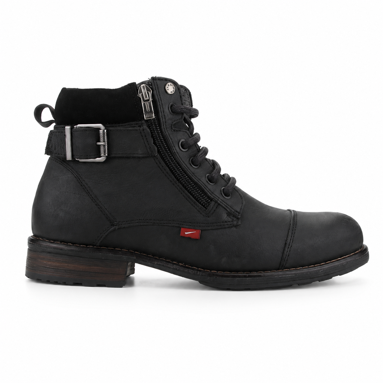Botin Ferracini Hombre 9873 York Gris Casual-0