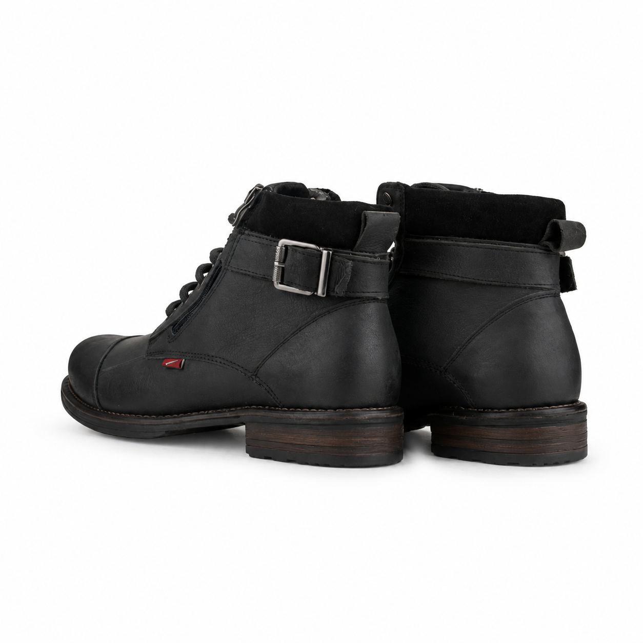 Botin Ferracini Hombre 9873 York Gris Casual-6
