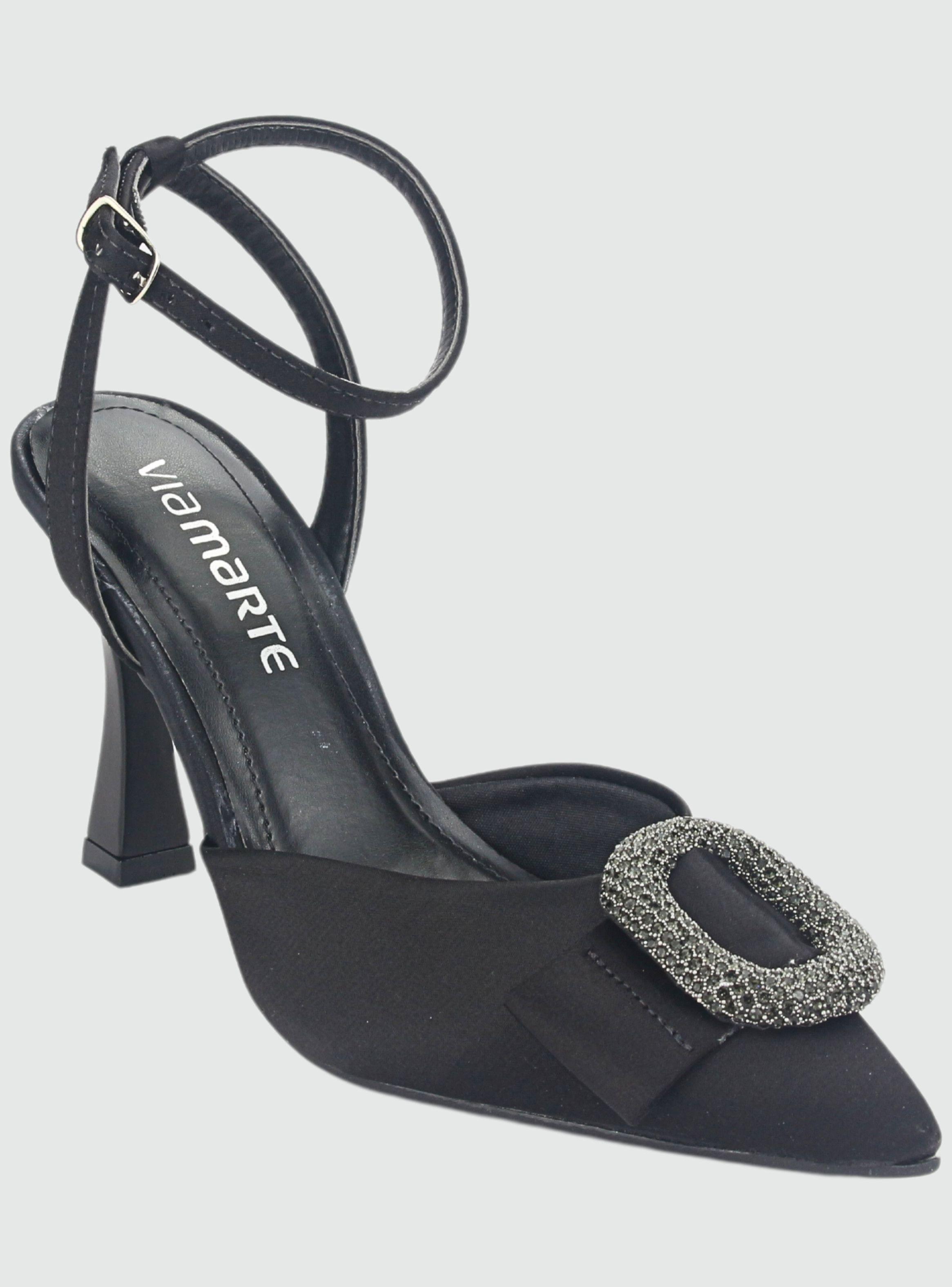 Zapato Via Marte Mujer 23-13704 C Preto Casual-2