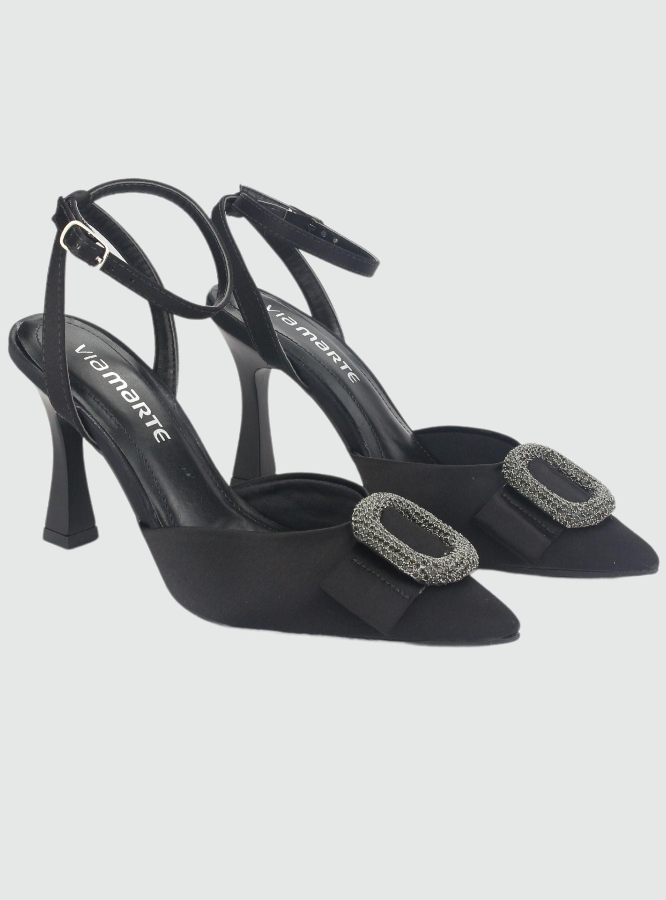 Zapato Via Marte Mujer 23-13704 C Preto Casual-3