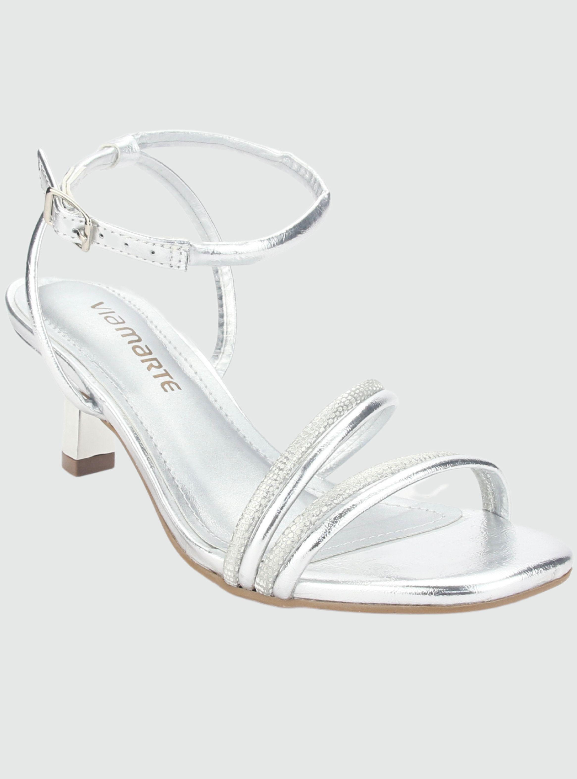 Sandalia Via Marte Mujer 23-18505 Prata Casual-2