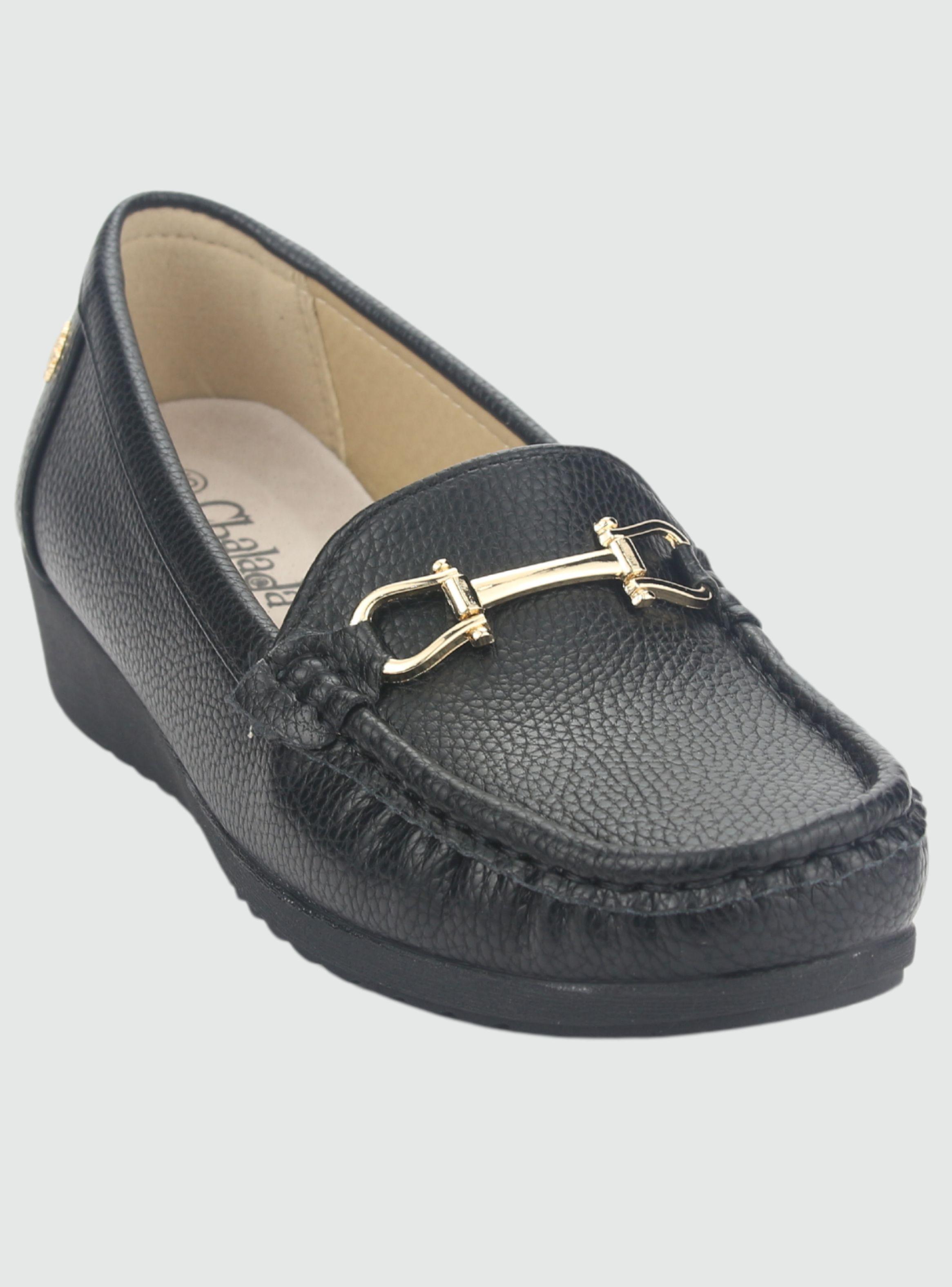 Mocasin Chalada Mujer Malu-2 Negro Casual-2