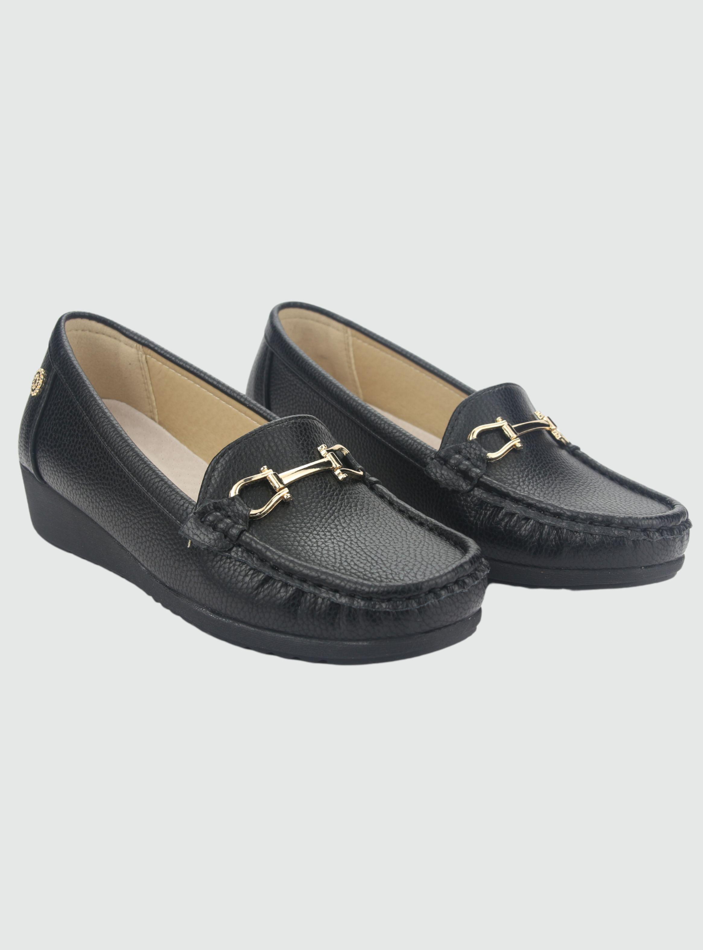 Mocasin Chalada Mujer Malu-2 Negro Casual-4