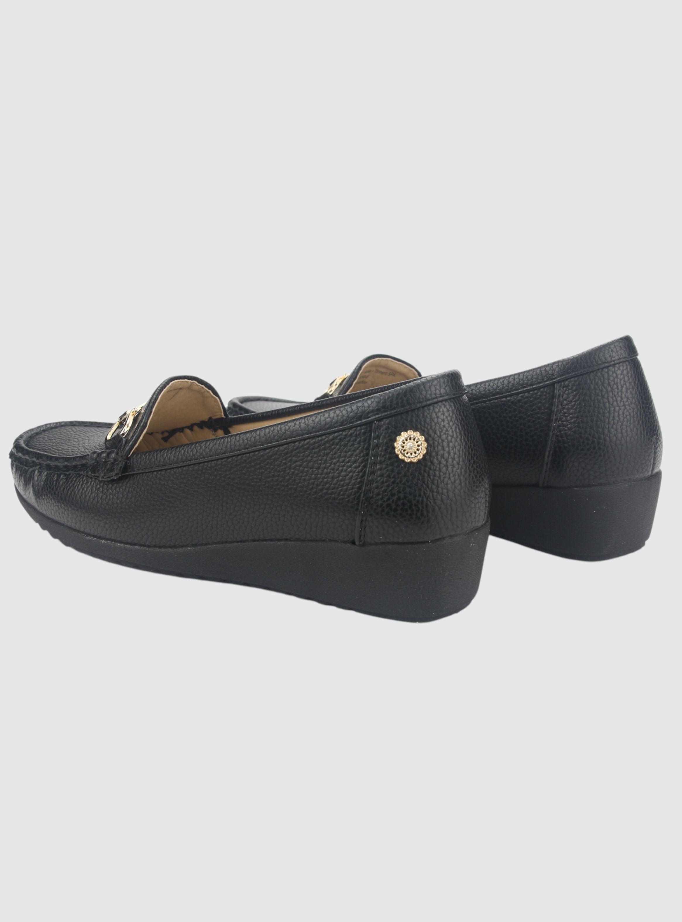 Mocasin Chalada Mujer Malu-2 Negro Casual-5