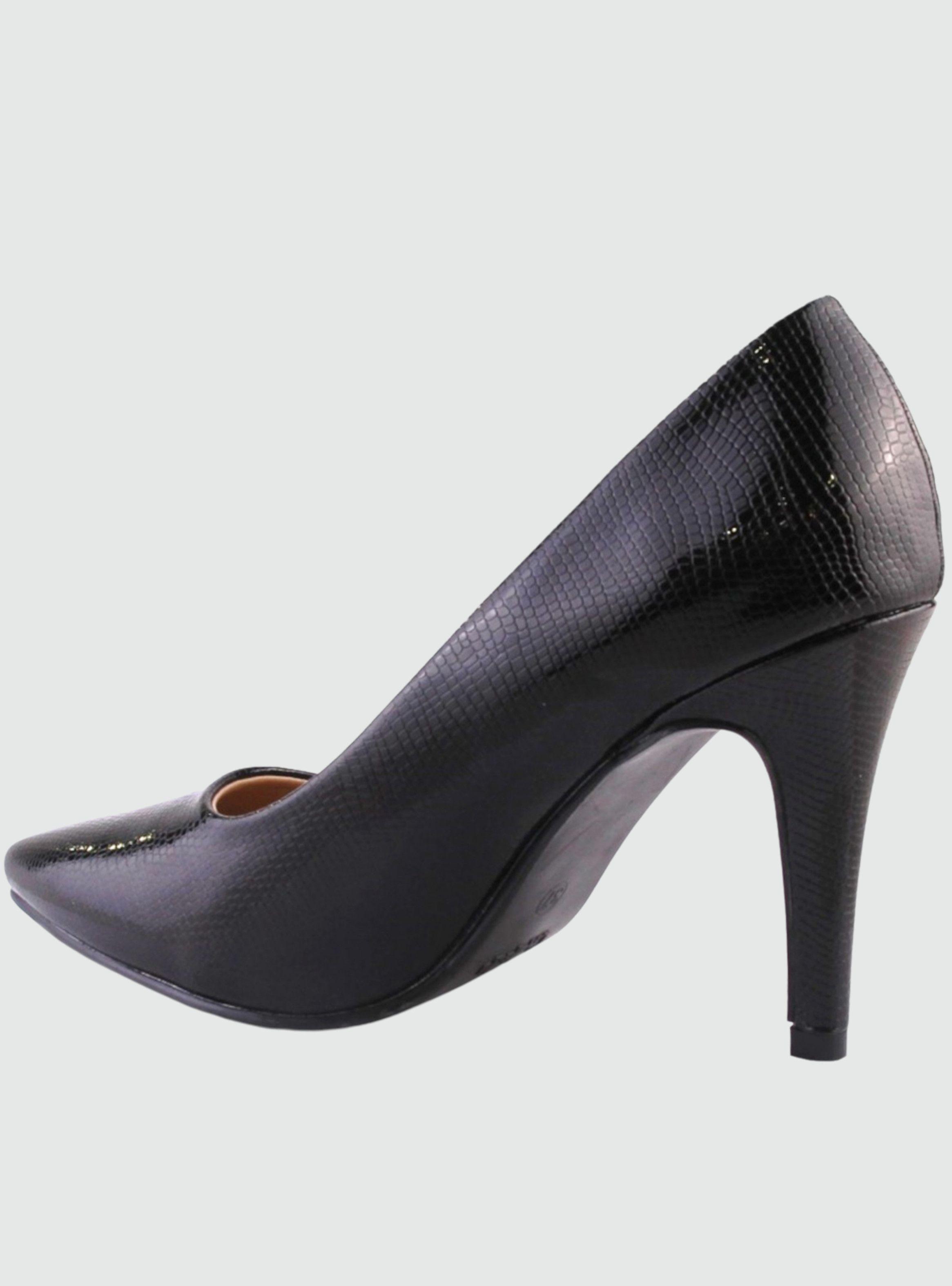 Zapato Chalada Mujer Clora-45 Negro Fiesta-1