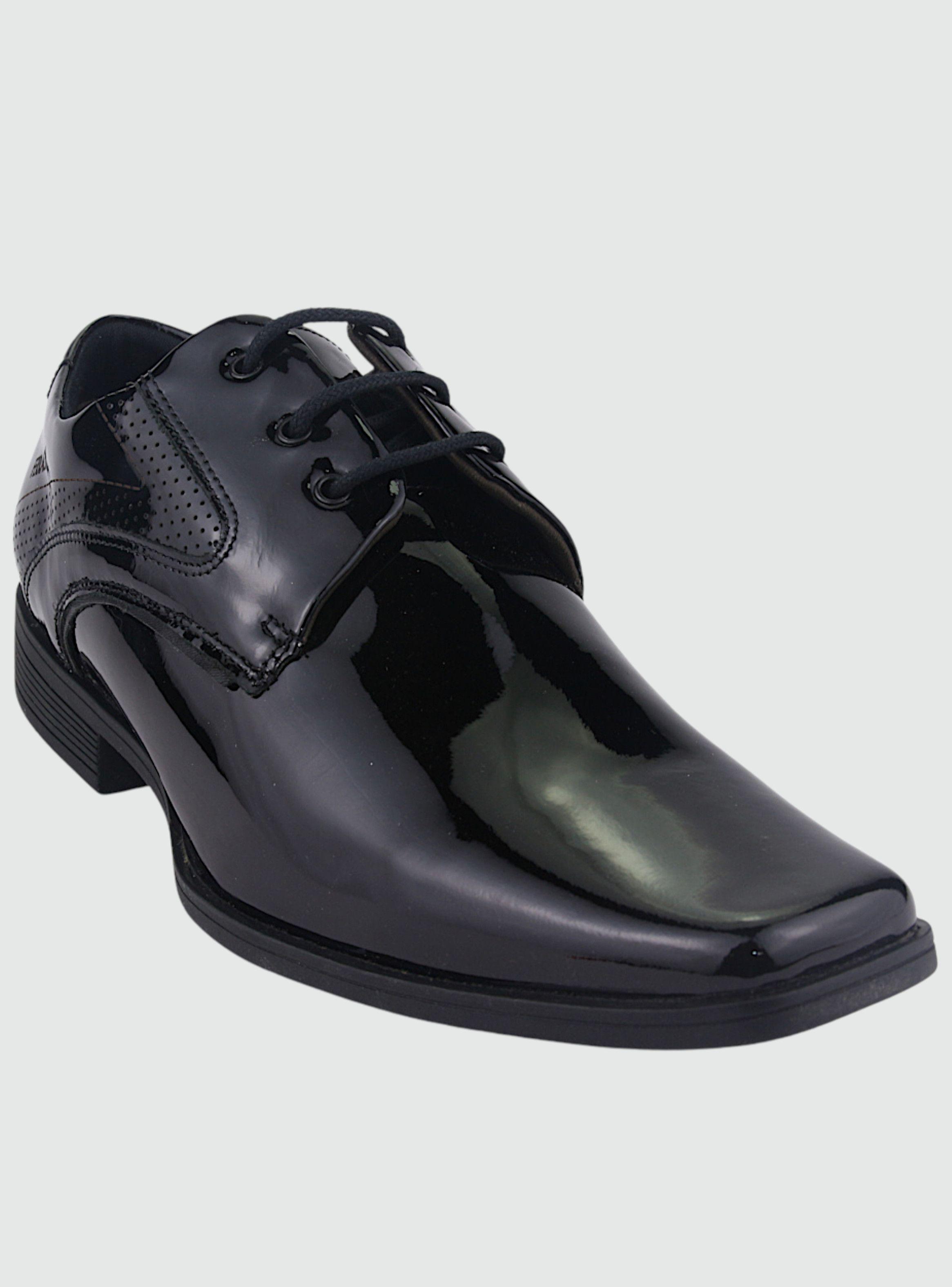 Zapato Ferracini Hombre 6503 Negro Formal-2