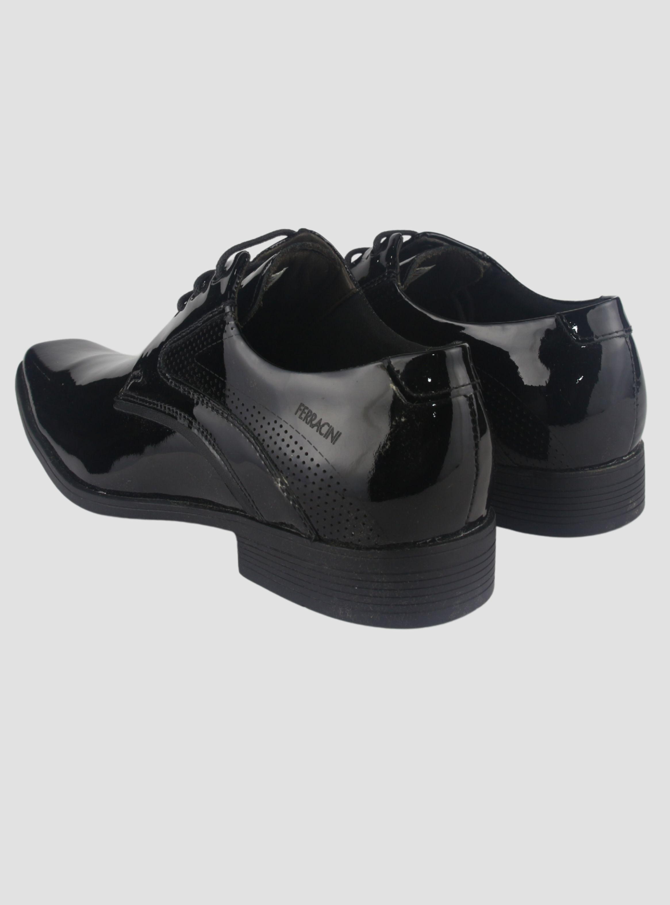 Zapato Ferracini Hombre 6503 Pixel Negro Casual-5