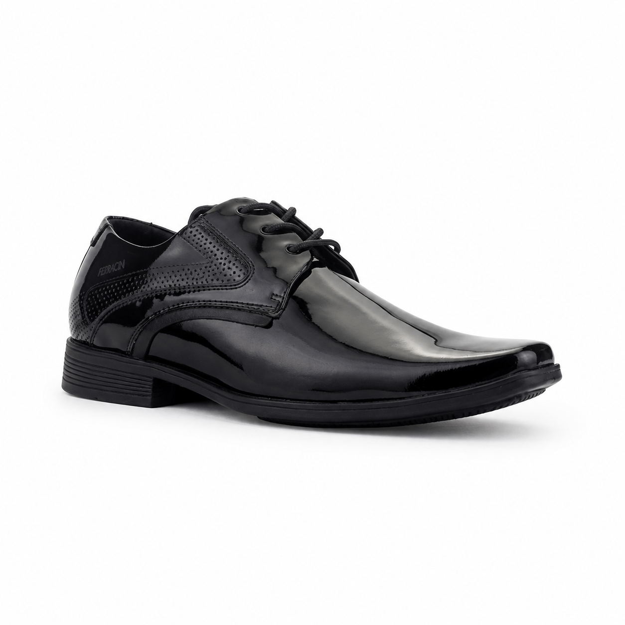 Zapato Ferracini Hombre 6503 Pixel Negro Casual-2