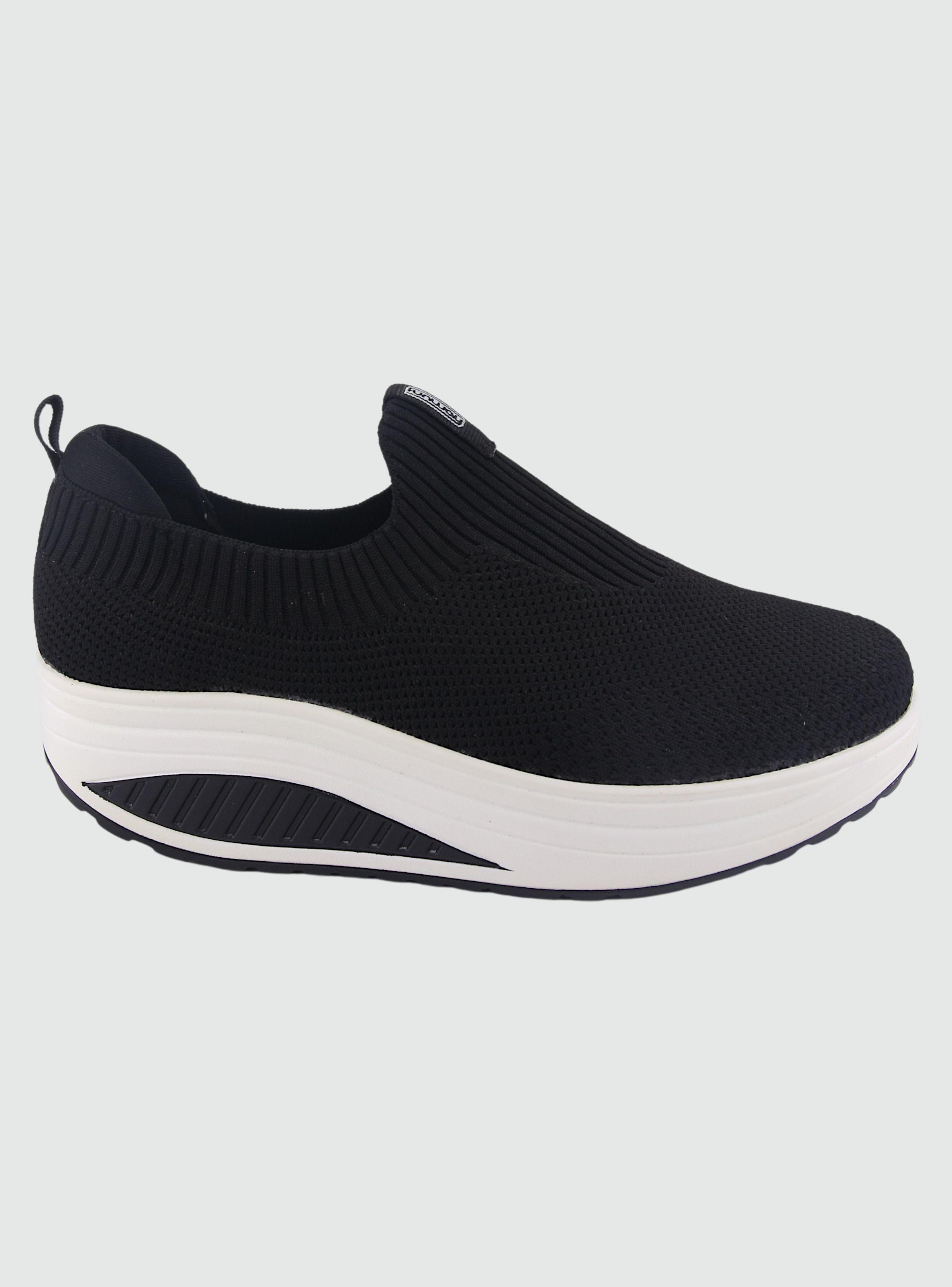 Zapatilla Funway Mujer Tija-40 Negro Casual-0