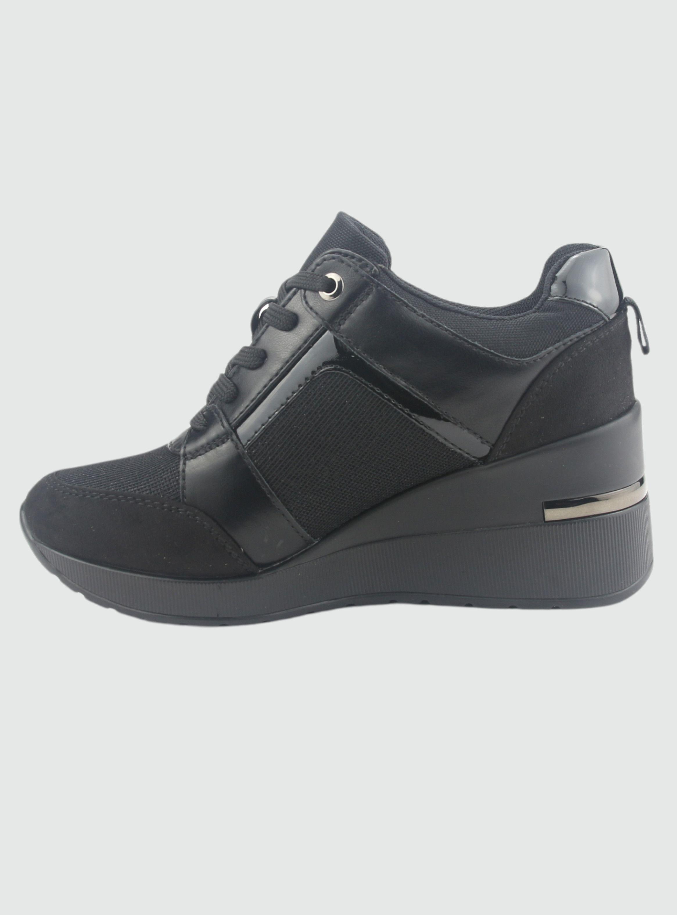 Zapatilla Chalada Mujer Bolden-13 Negro Urbano-1