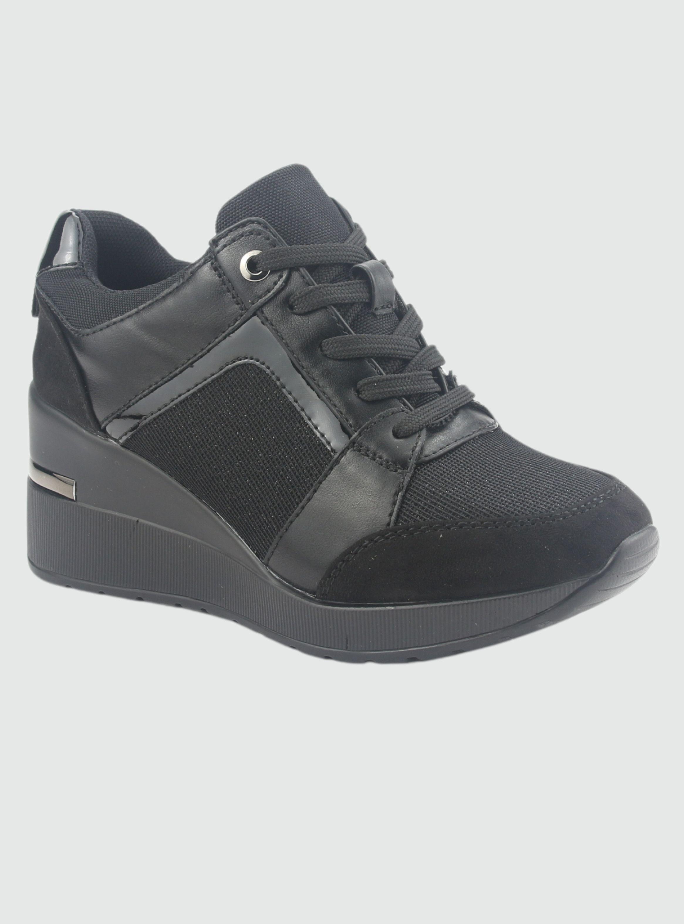 Zapatilla Chalada Mujer Bolden-13 Negro Urbano-2