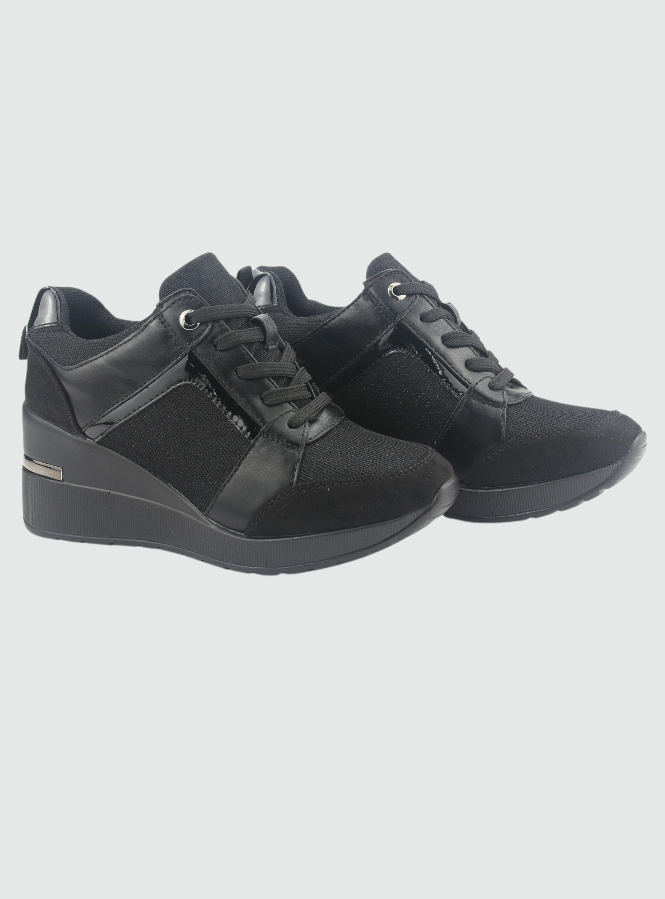Zapatilla Chalada Mujer Bolden-13 Negro Urbano-4