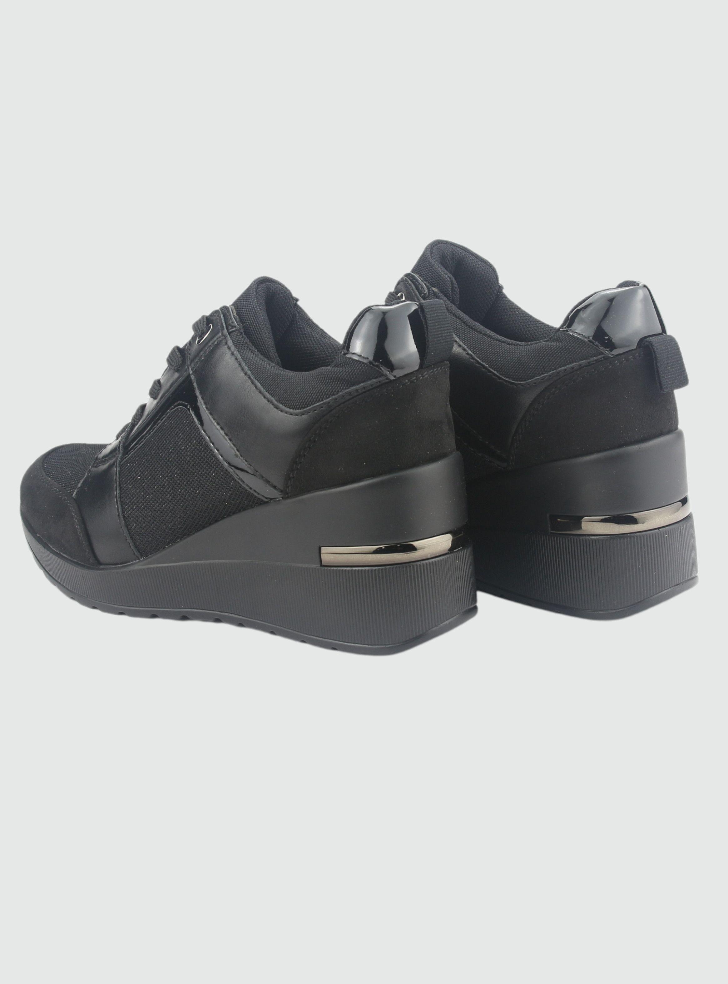 Zapatilla Chalada Mujer Bolden-13 Negro Urbano-5