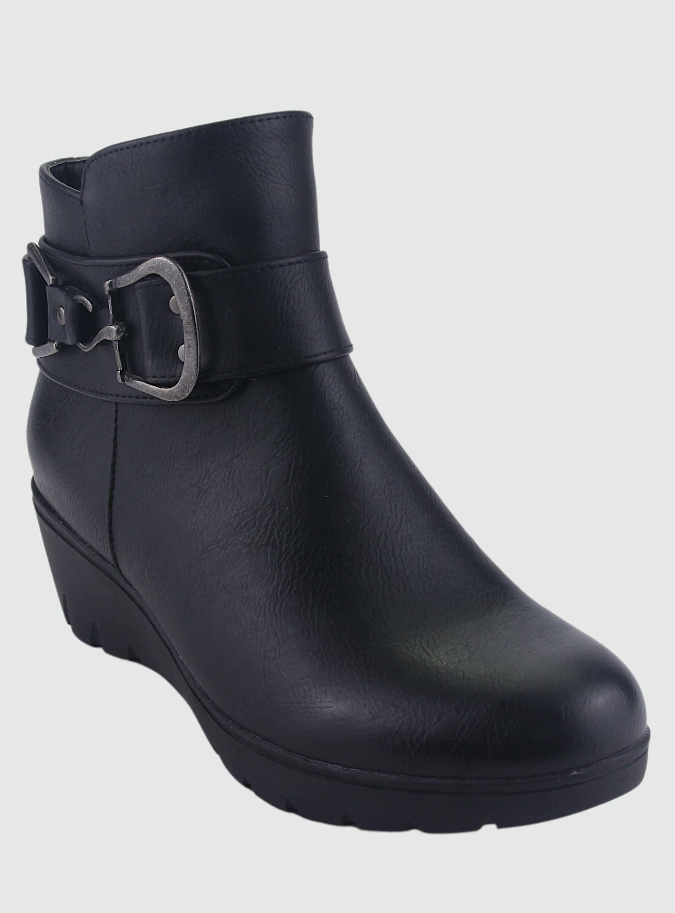 Botin Chalada Mujer Tanda-32 Negro Casual-2