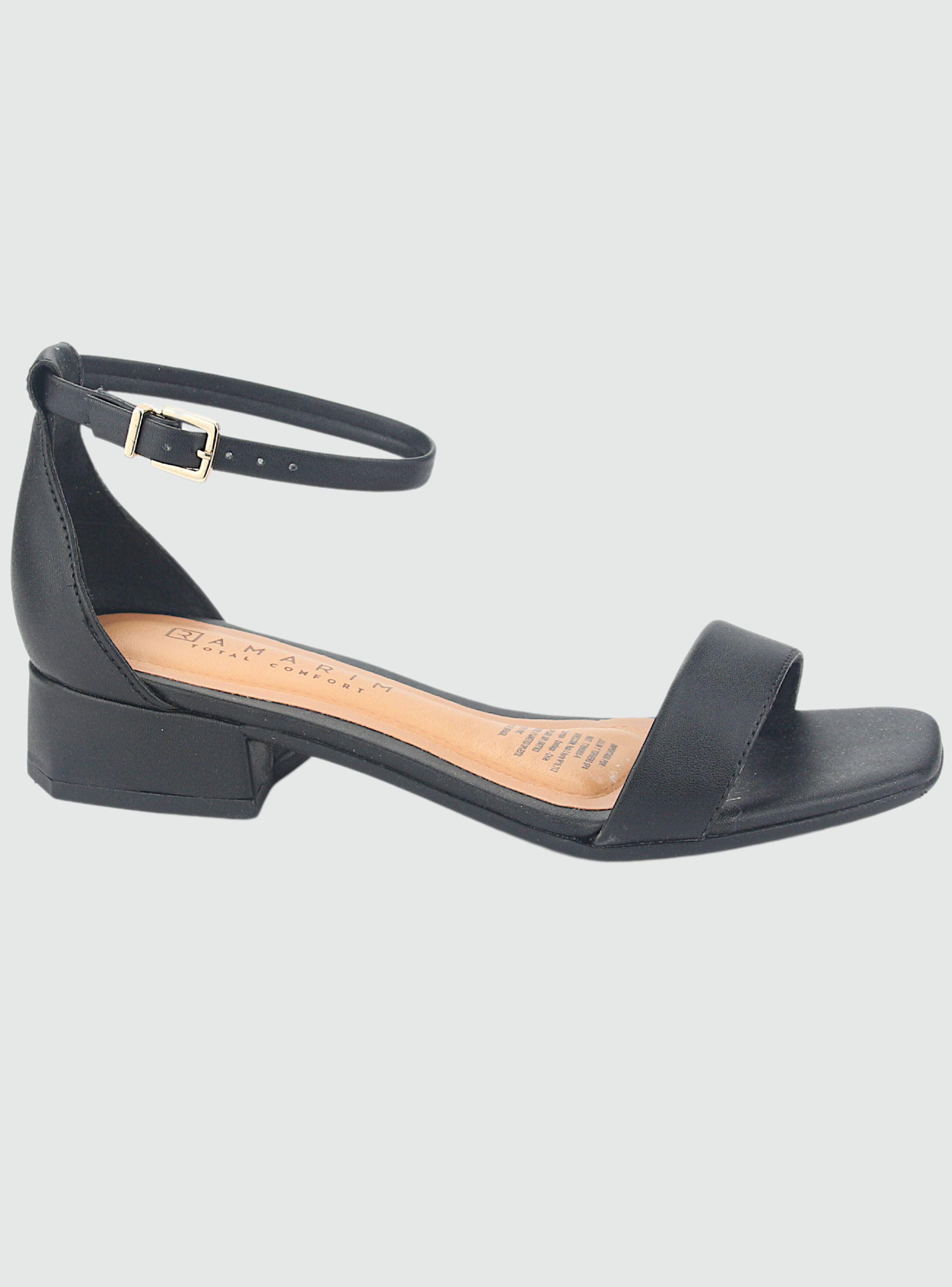Sandalia Ramarim Mujer 2348222 Negro Casual-0