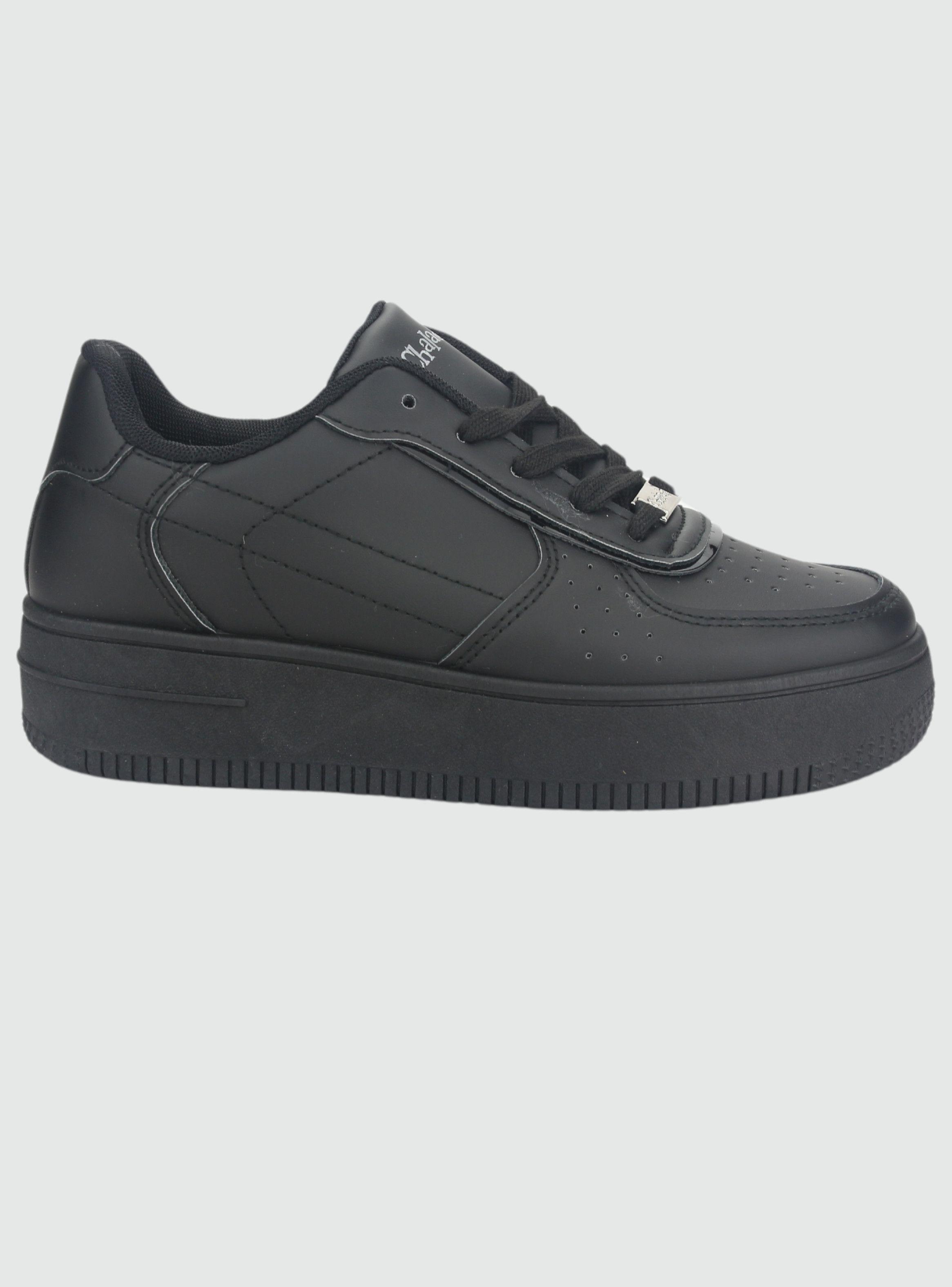 Zapatilla Chalada Mujer Joggo-7 Negro Urbano-0