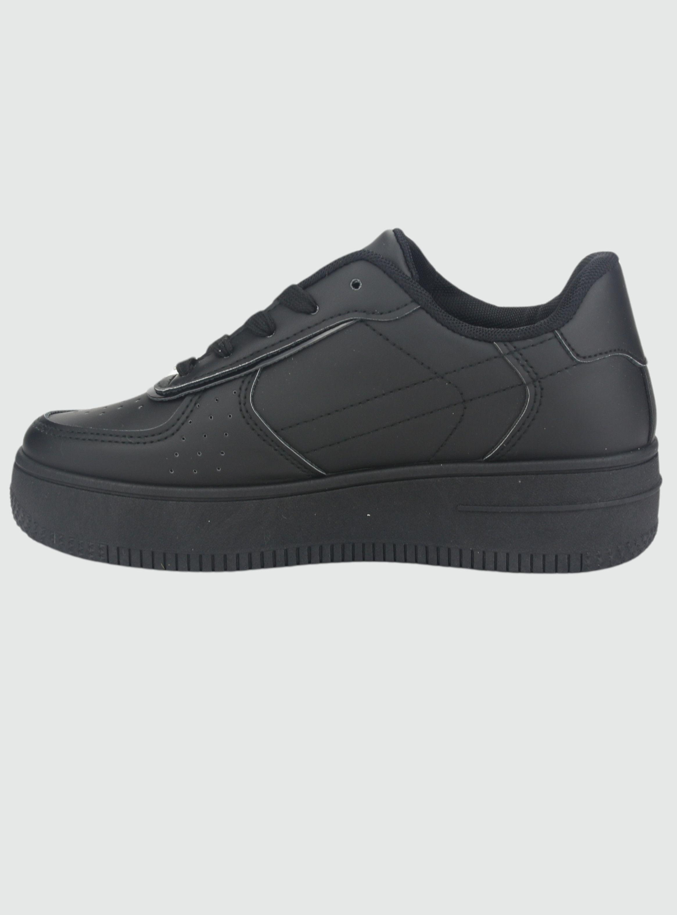 Zapatilla Chalada Mujer Joggo-7 Negro Urbano-1