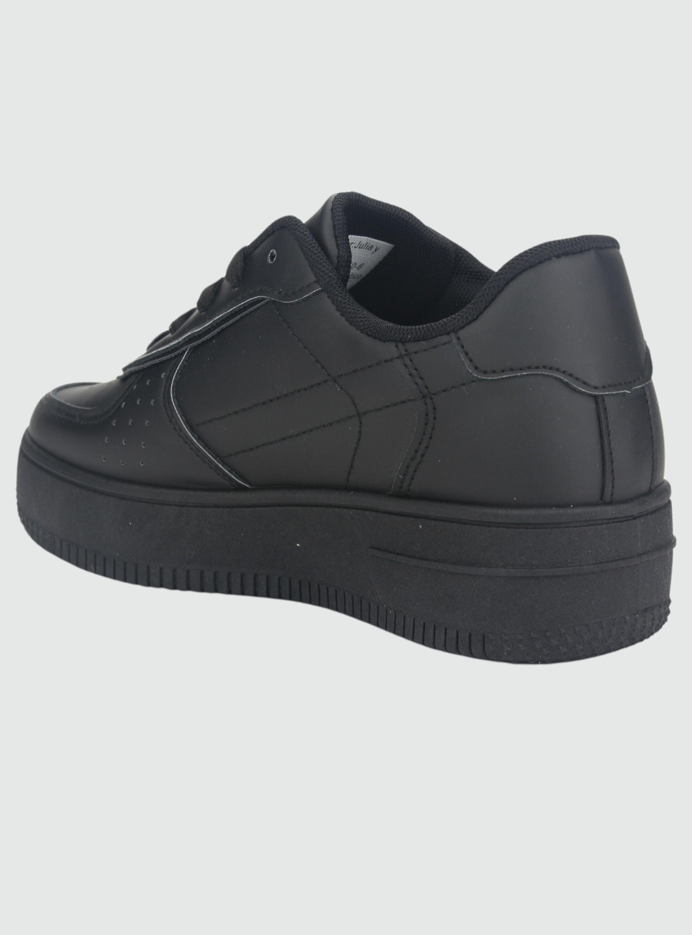 Zapatilla Chalada Mujer Joggo-7 Negro Urbano-3