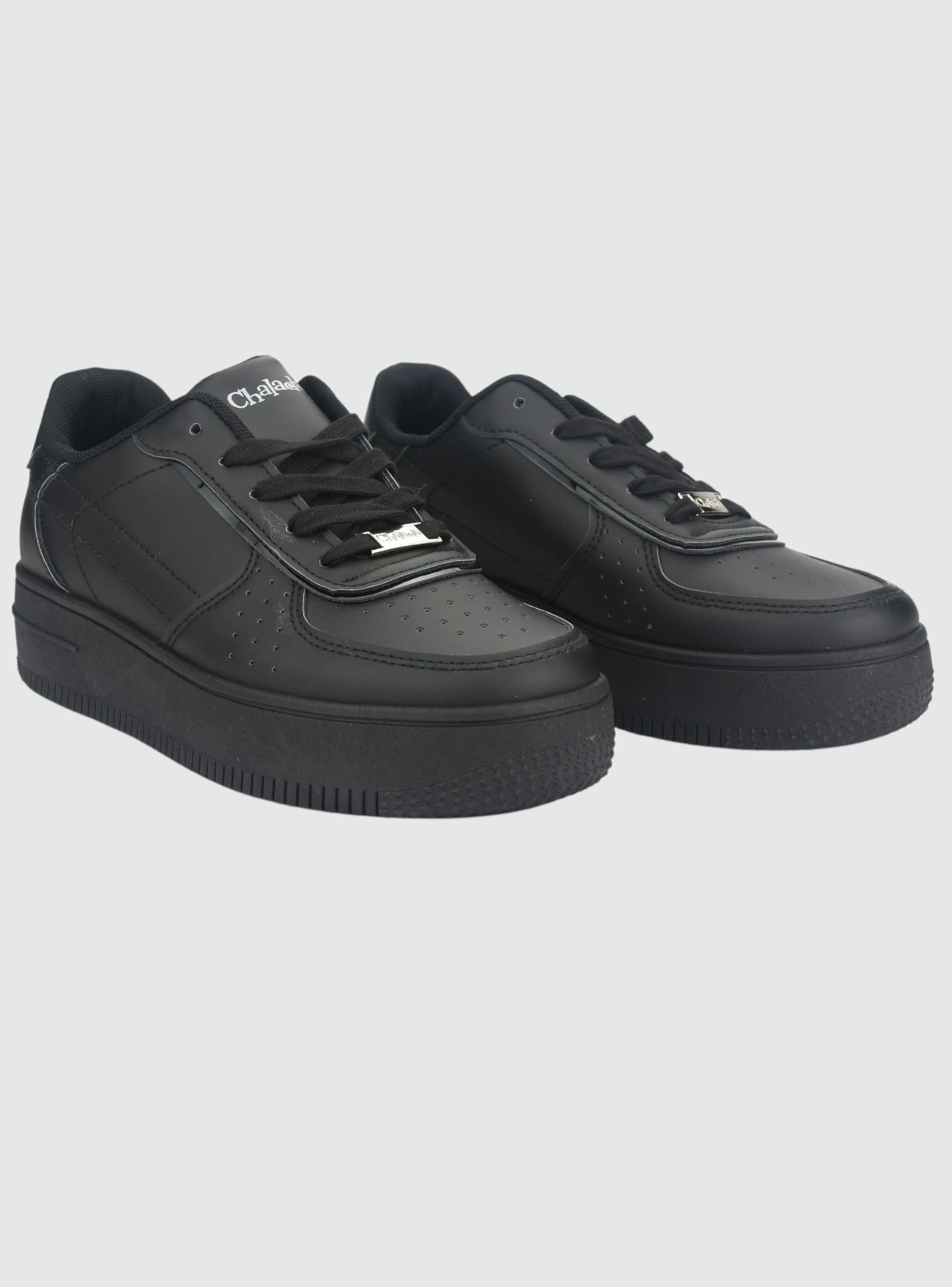 Zapatilla Chalada Mujer Joggo-7 Negro Urbano-4