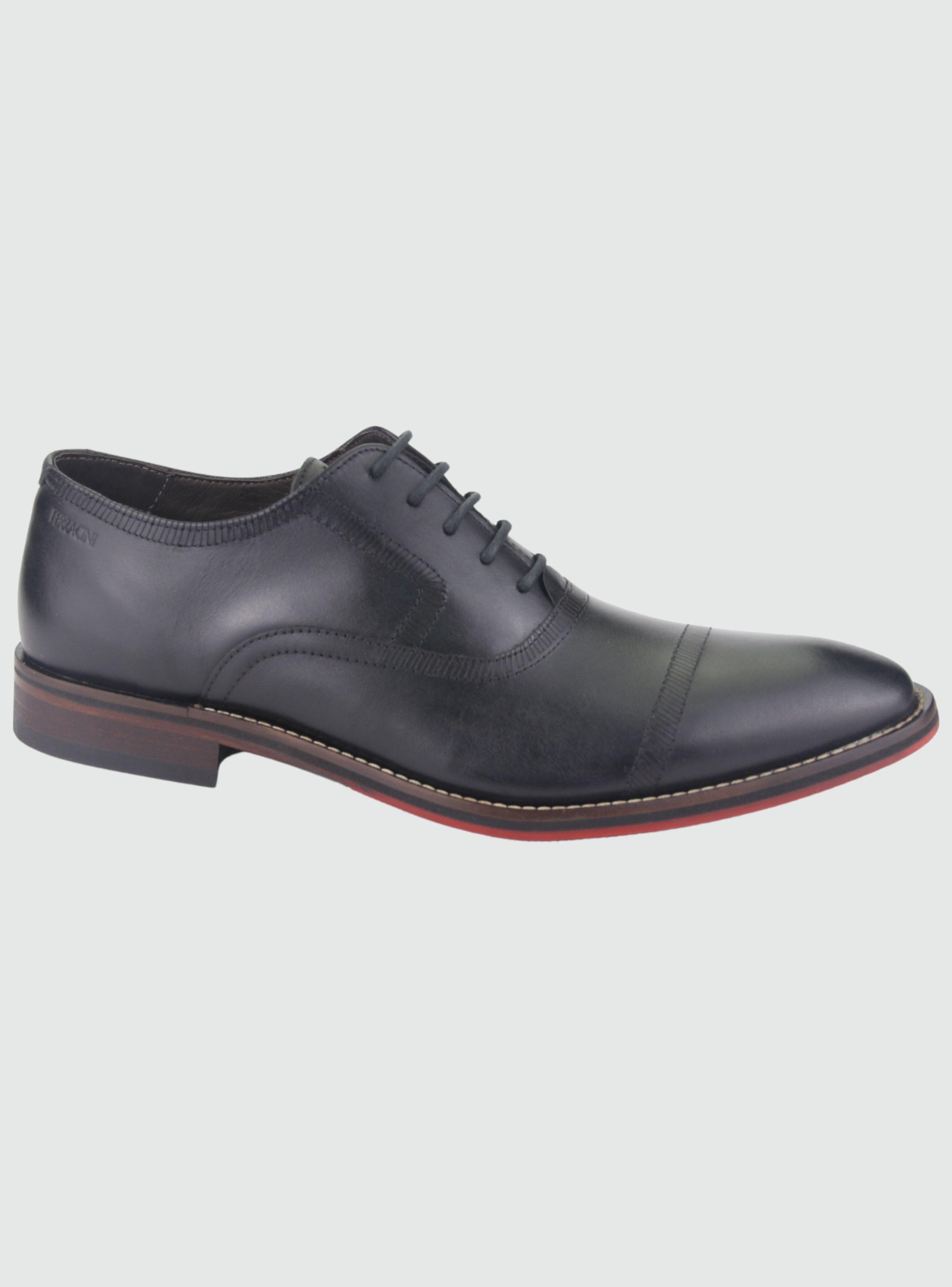 Zapato Ferracini Hombre 5711 Caravaggio Negro Casual-0