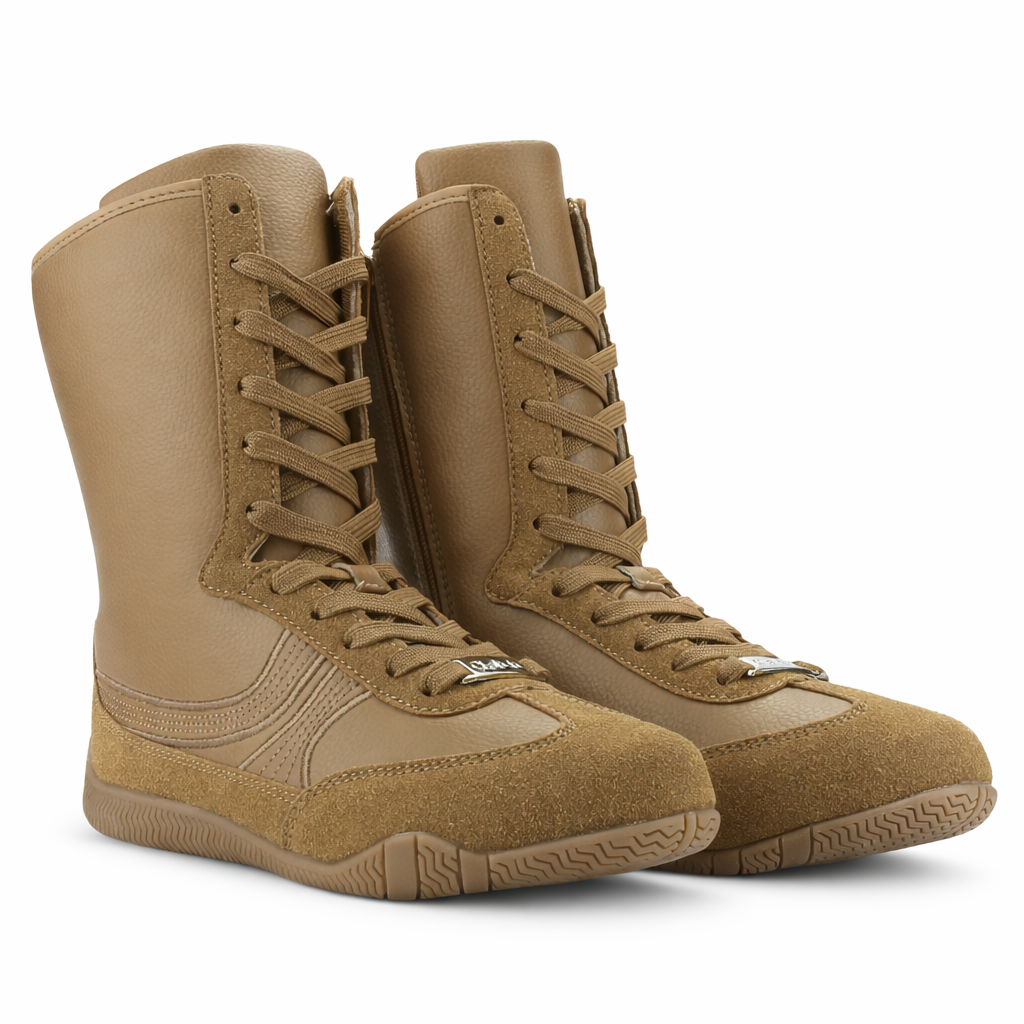 Zapatilla Camel Mujer Casual Chalada Boxi-4