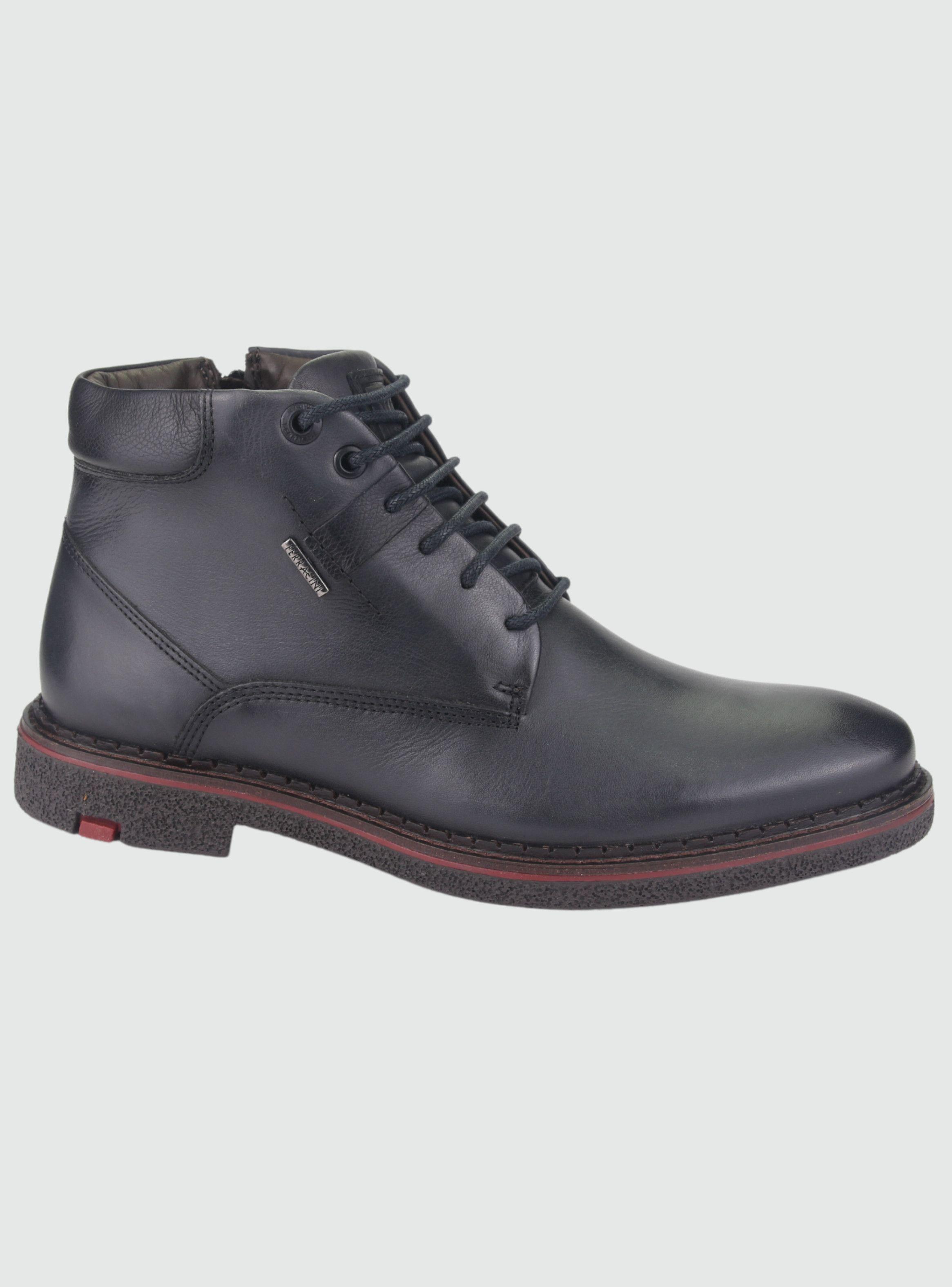 Botin Ferracini Hombre 9720 Almada Negro Casual-0