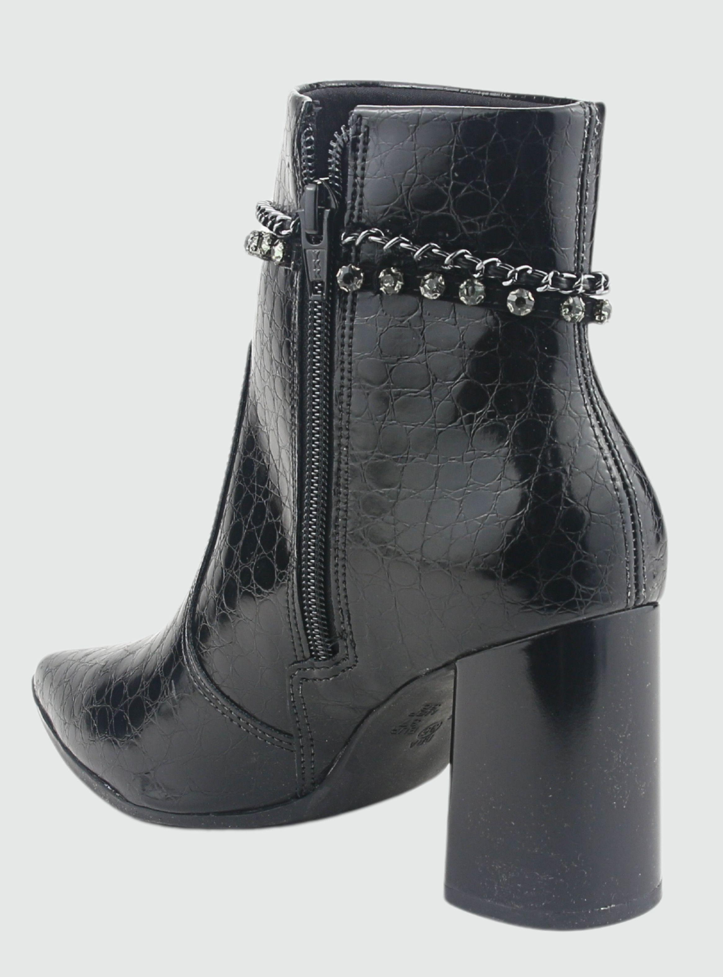 Botin Ramarim Mujer 2458104 Negro Casual-3