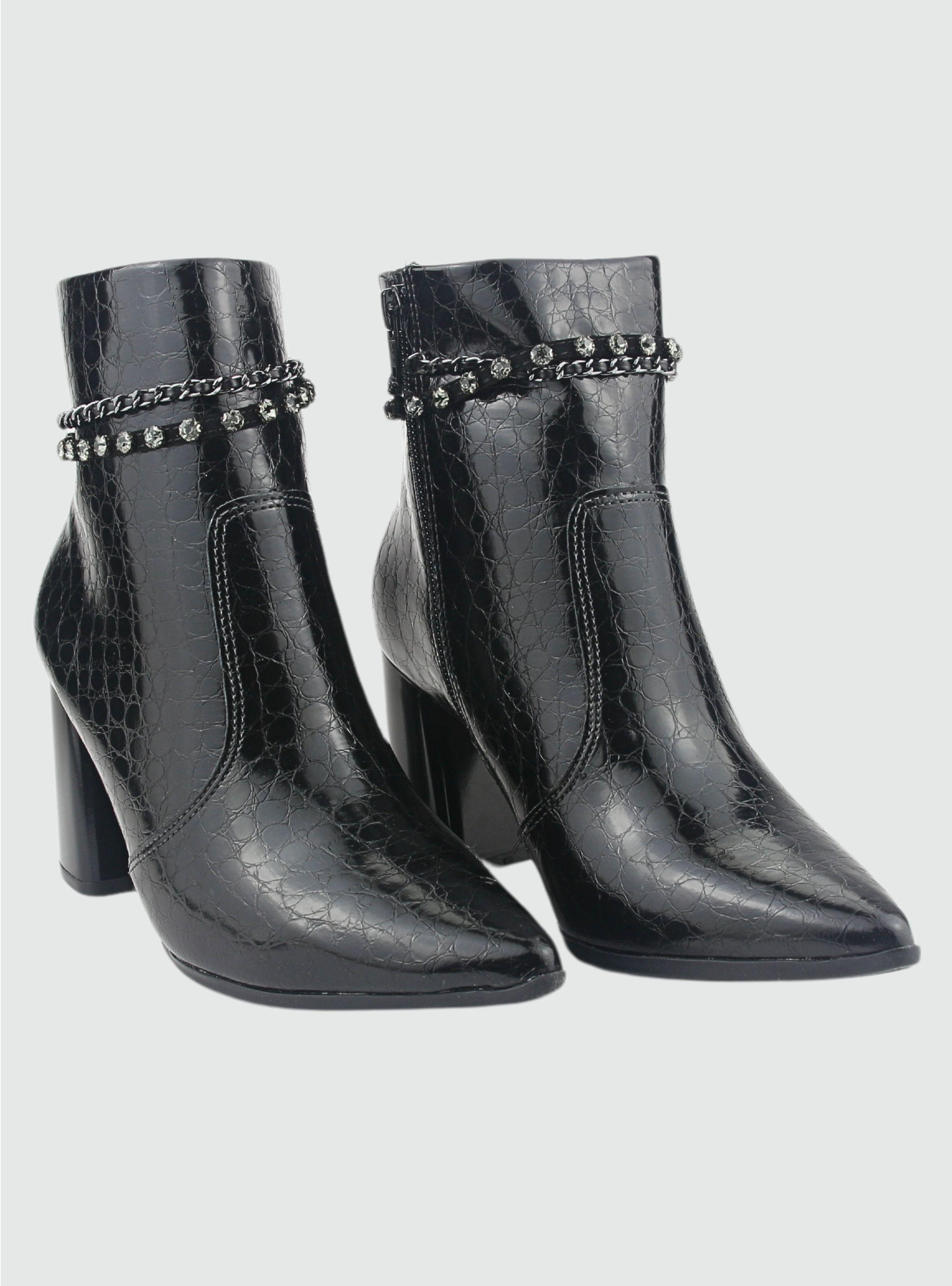 Botin Ramarim Mujer 2458104 Negro Casual-4