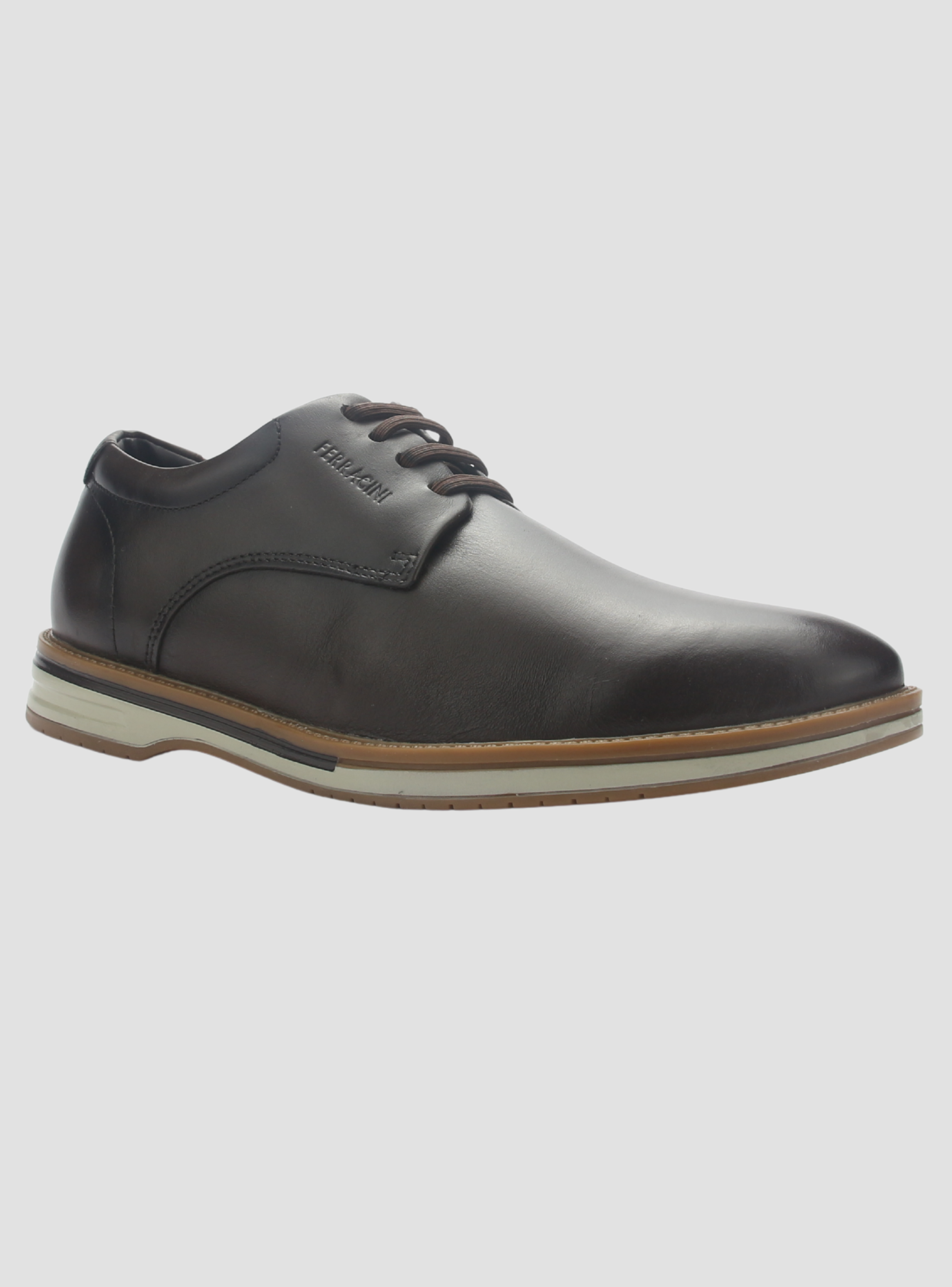 Zapato Café de Hombre Casual Ferracini 3263 Spot-2