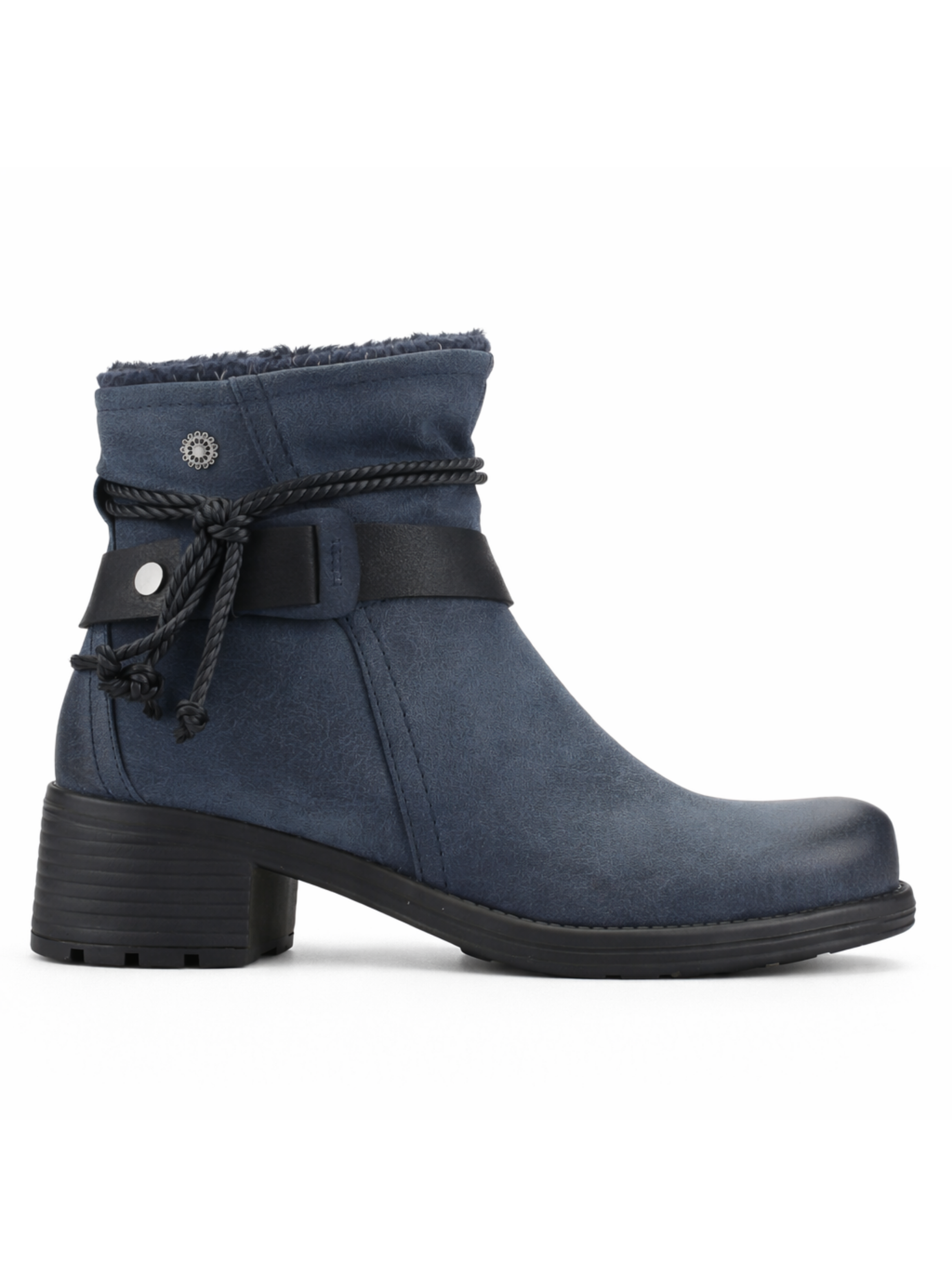 Botin Azul Mujer Casual Chalada Torke-0