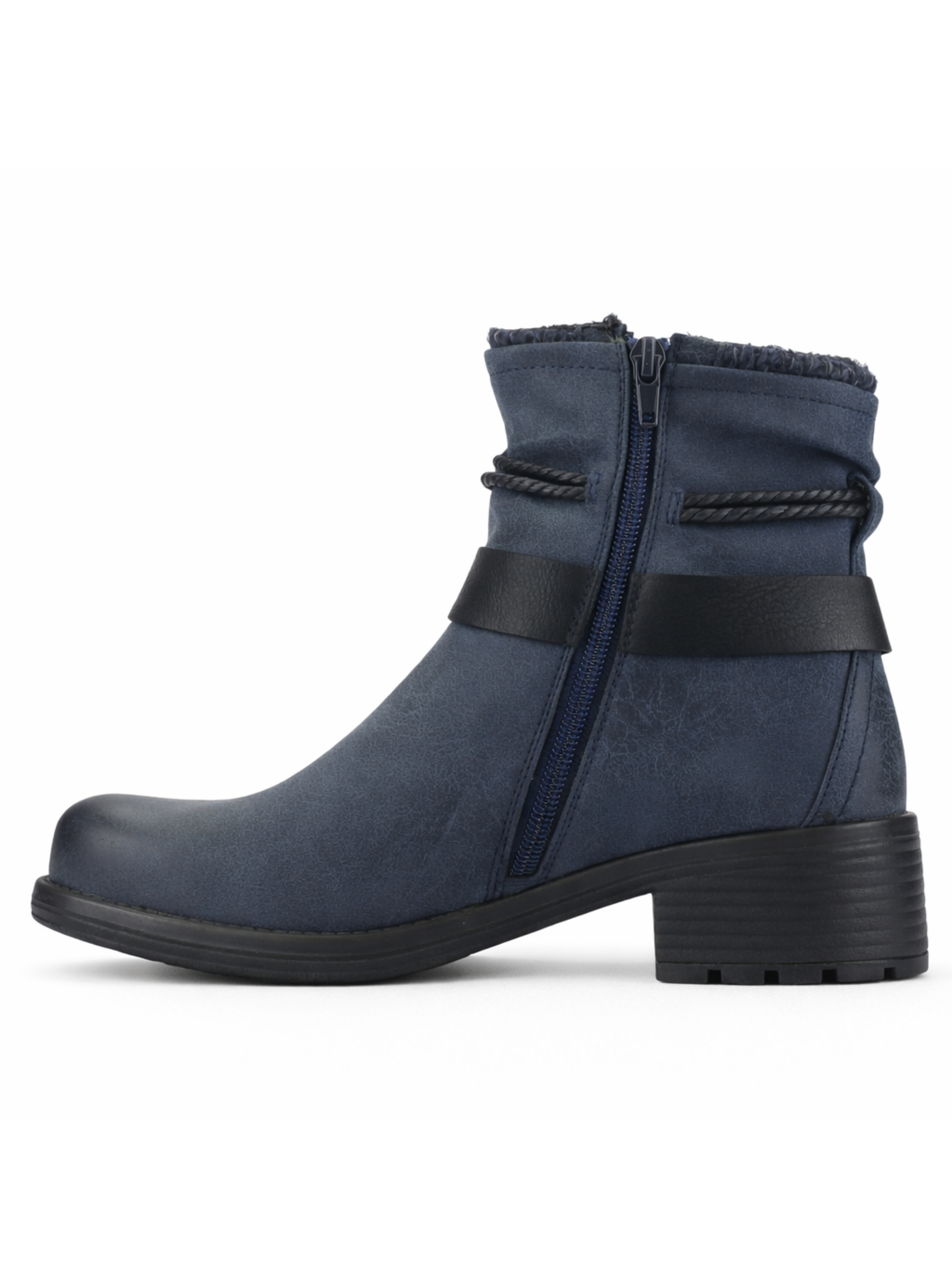 Botin Azul Mujer Casual Chalada Torke-1