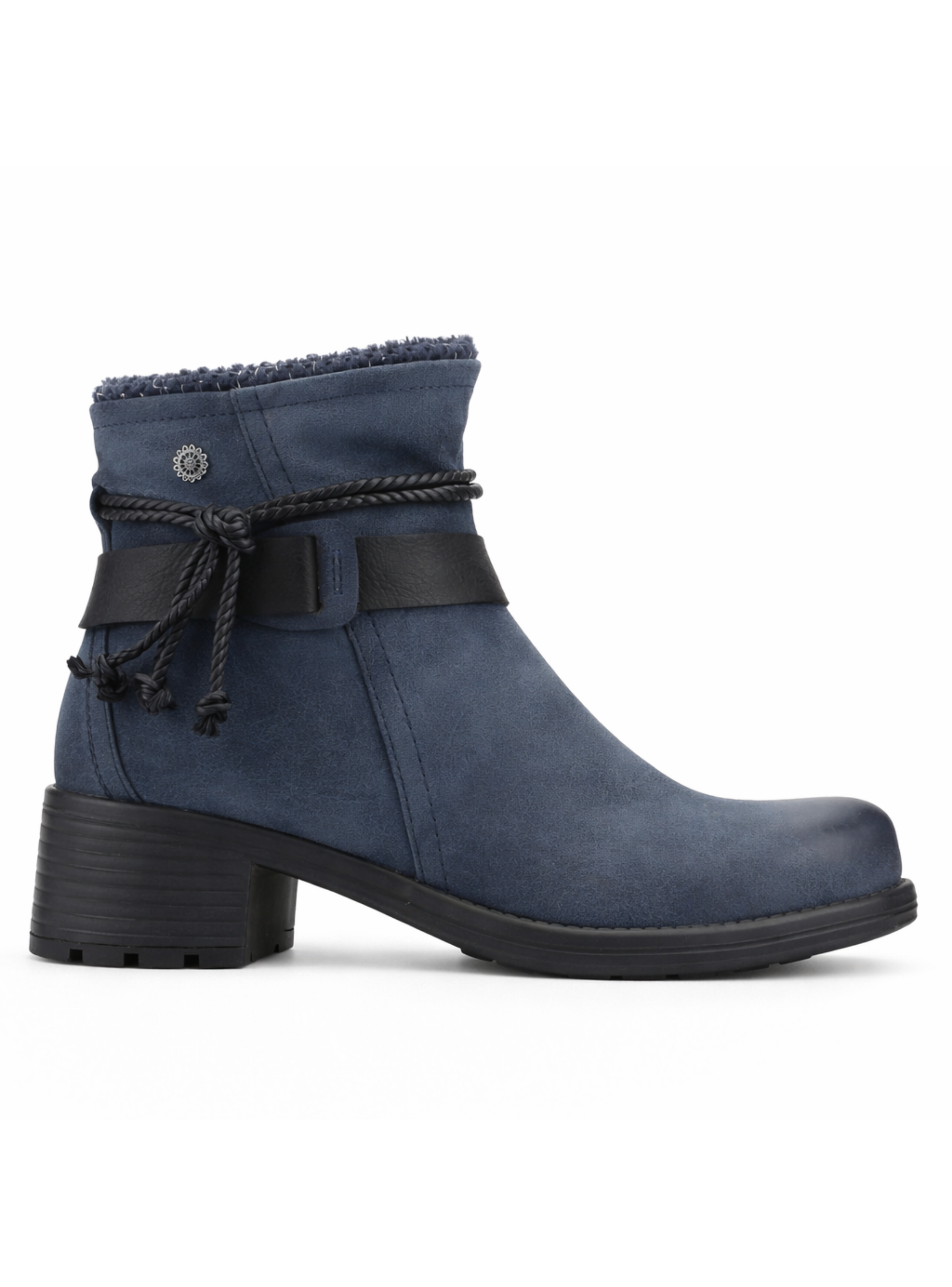 Botin Azul Mujer Casual Chalada Torke-2