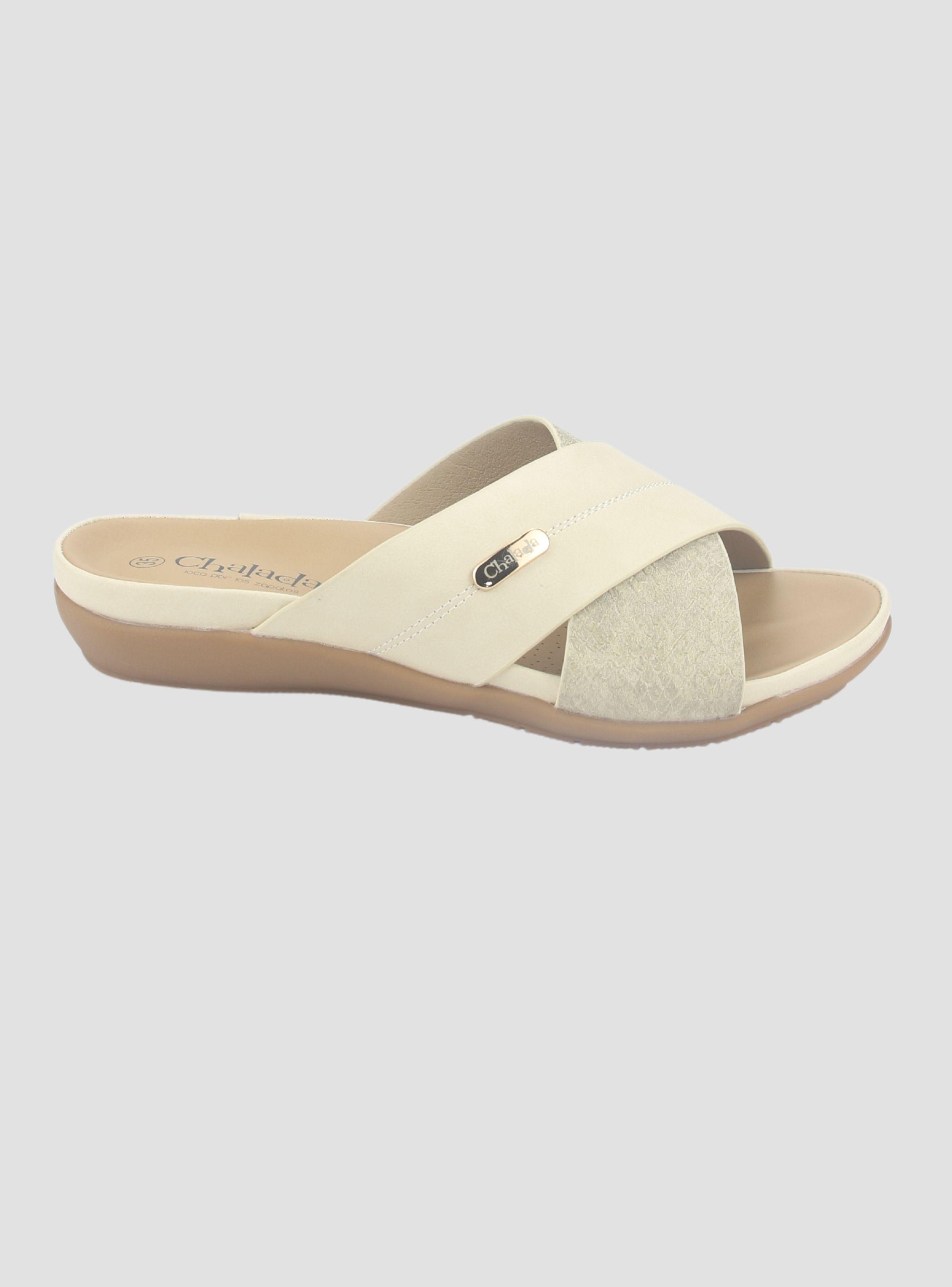 Sandalia Chalada Mujer Palak-1 Beige Casual-0