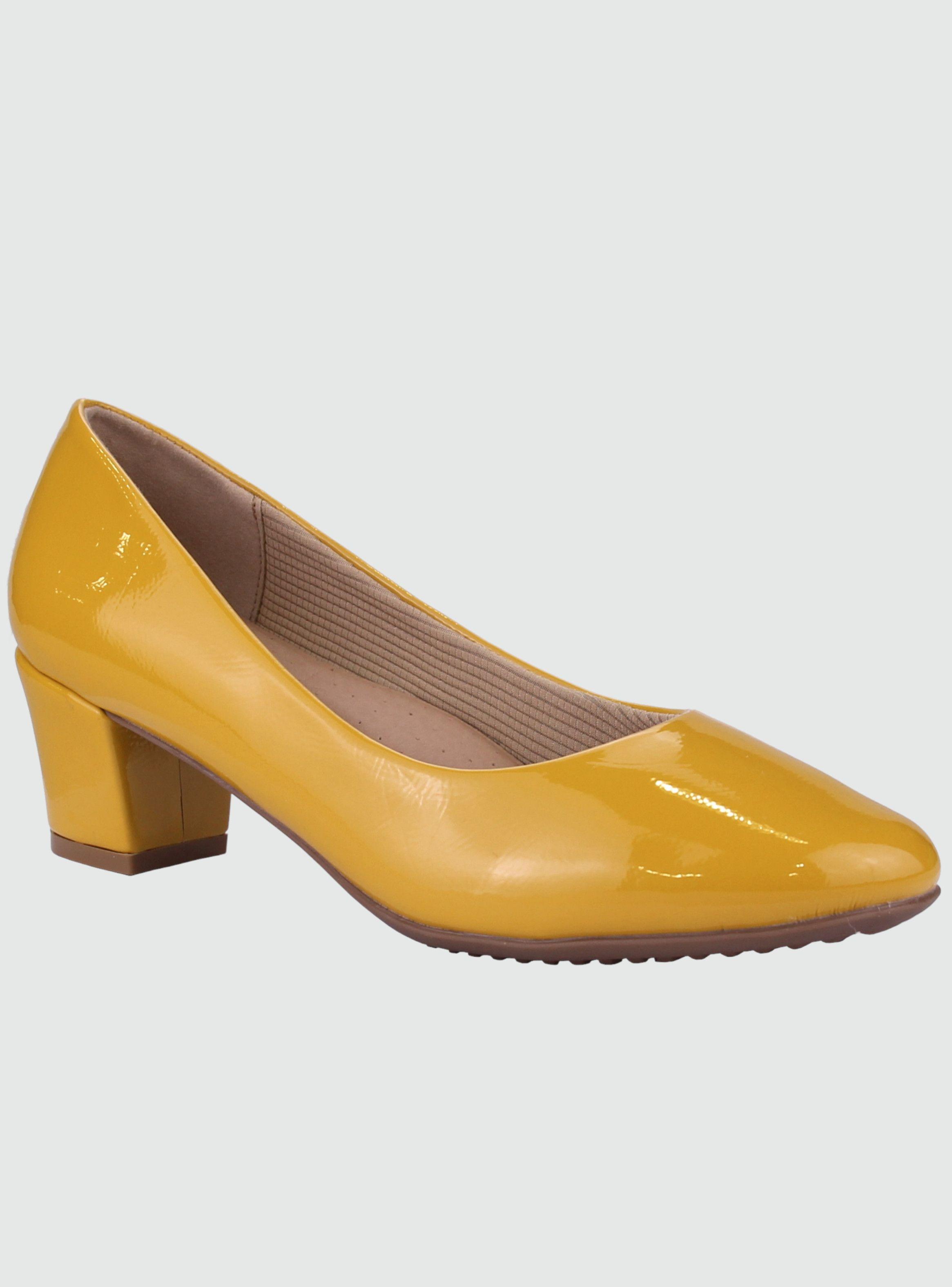 Zapato Chalada Mujer Flexi-25 Mostaza Casual-0