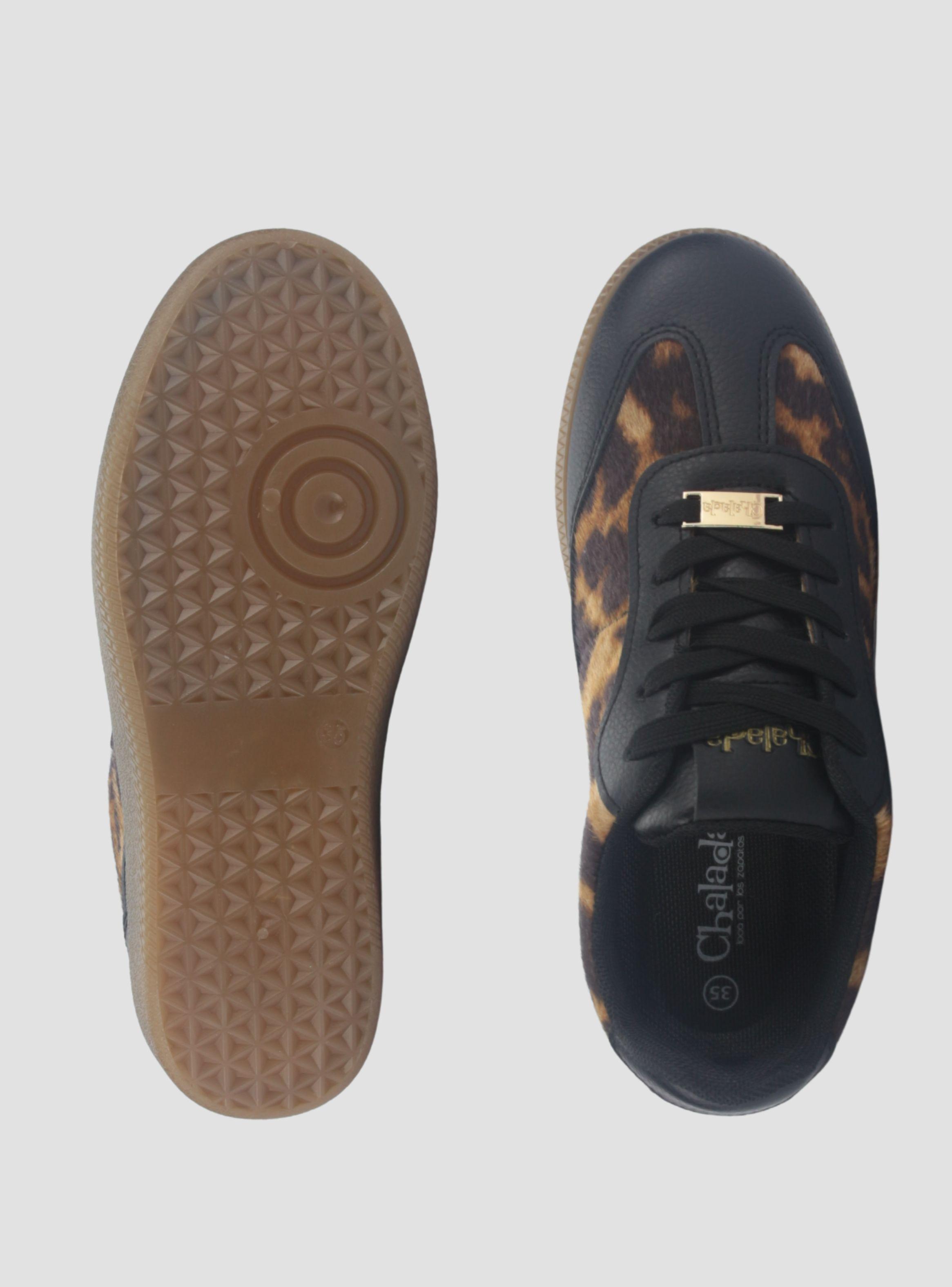 Zapatilla Mujer  Chalada Antulow-1 Negro/Print Urbano-6