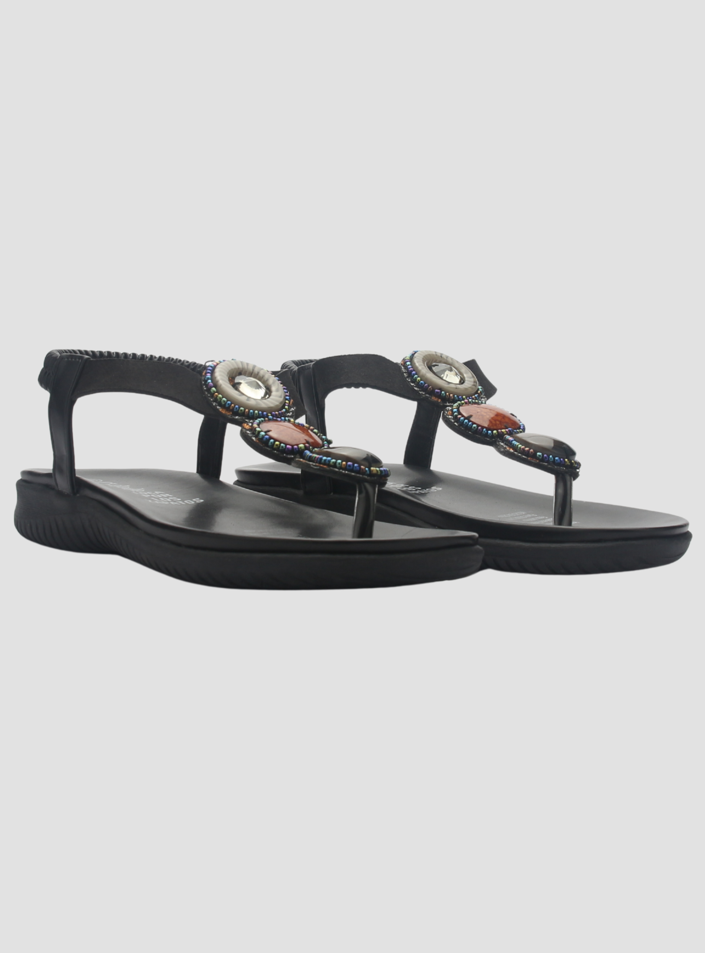 Sandalia de Mujer de color Negro Casual Chalada Clara-12-4