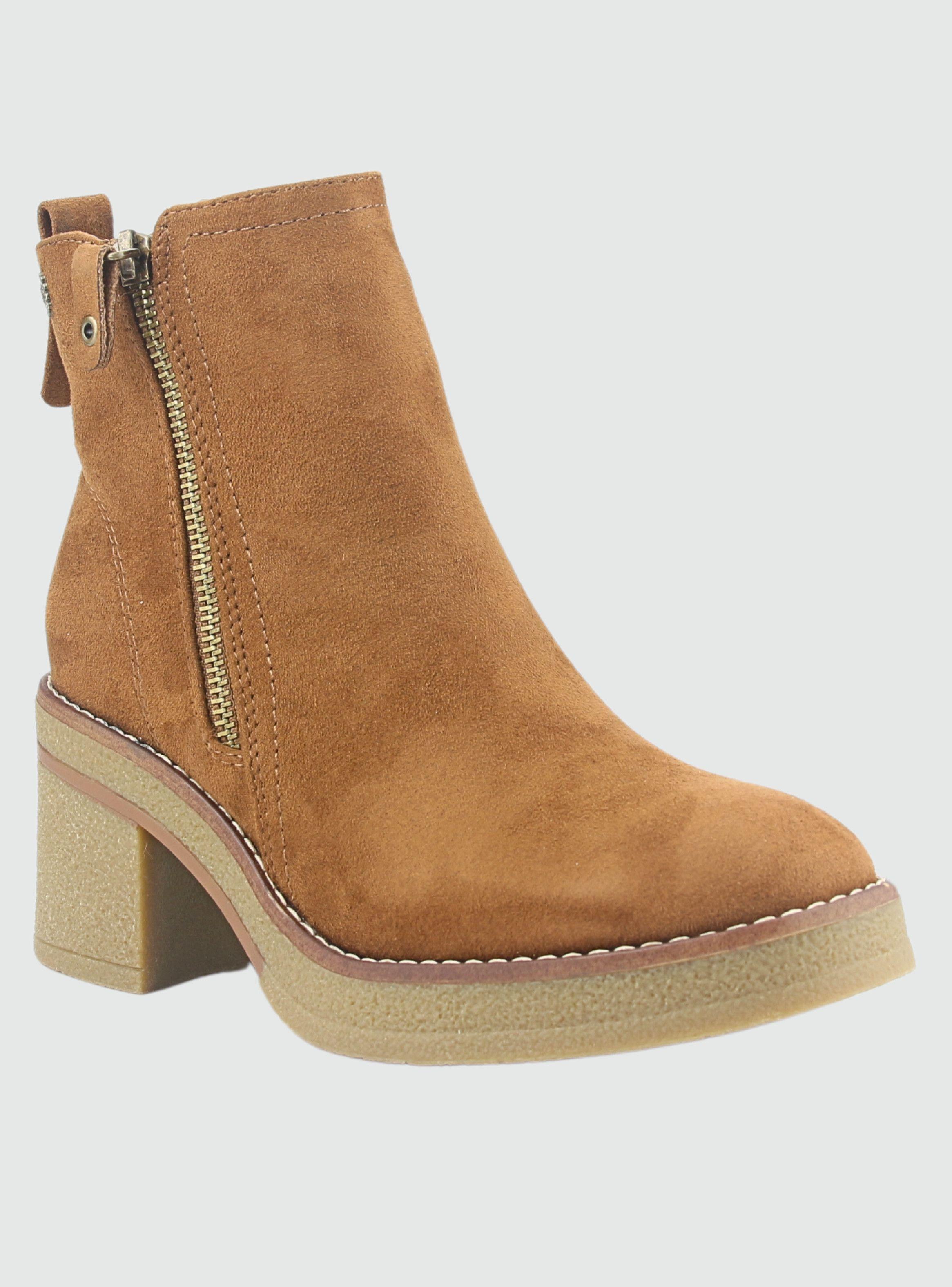 Botin Chalada Mujer Bricca-2 Café Casual-1