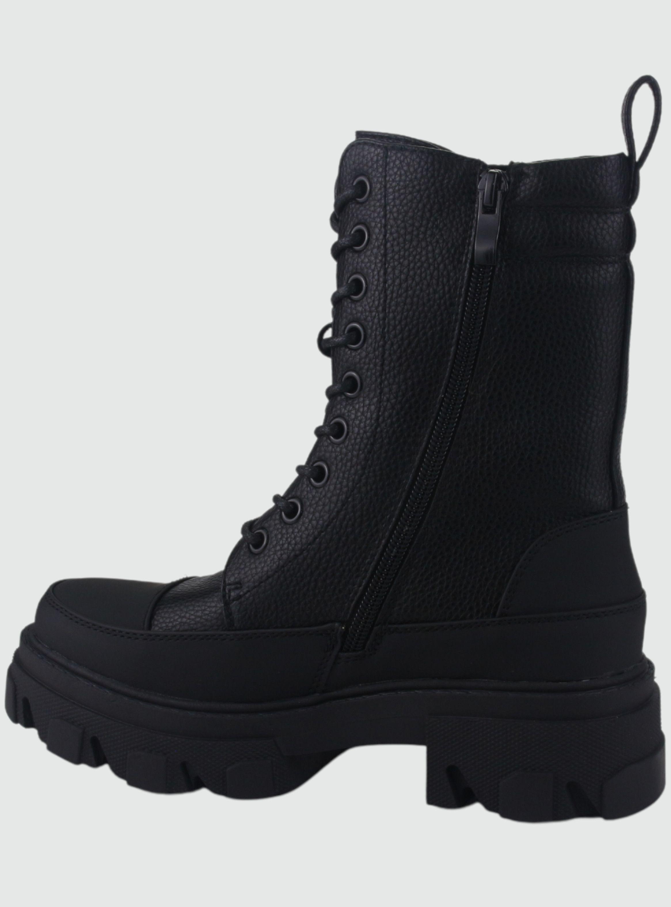 Botin Chalada Mujer Karl-10 Negro Casual-1