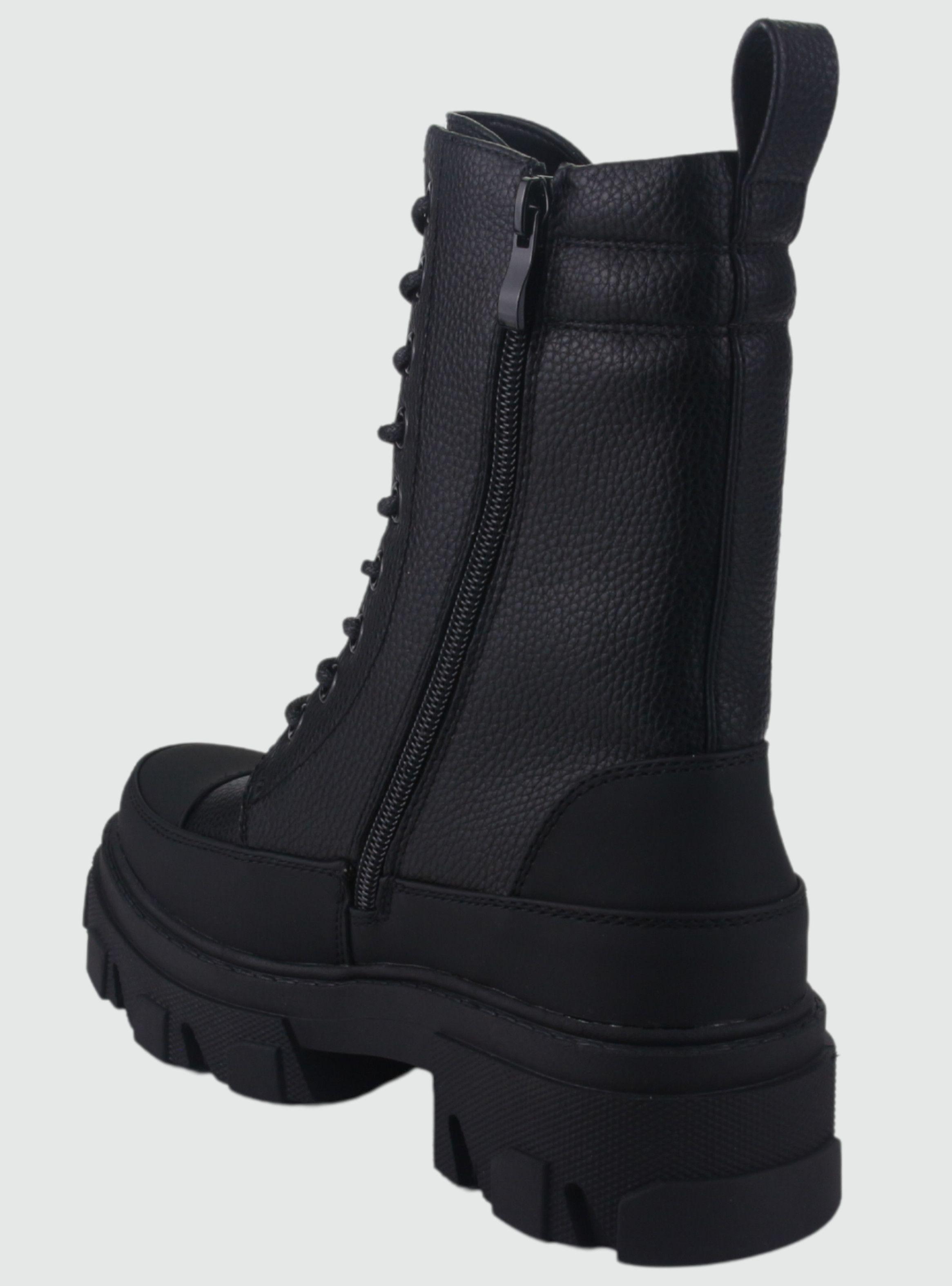 Botin Chalada Mujer Karl-10 Negro Casual-3