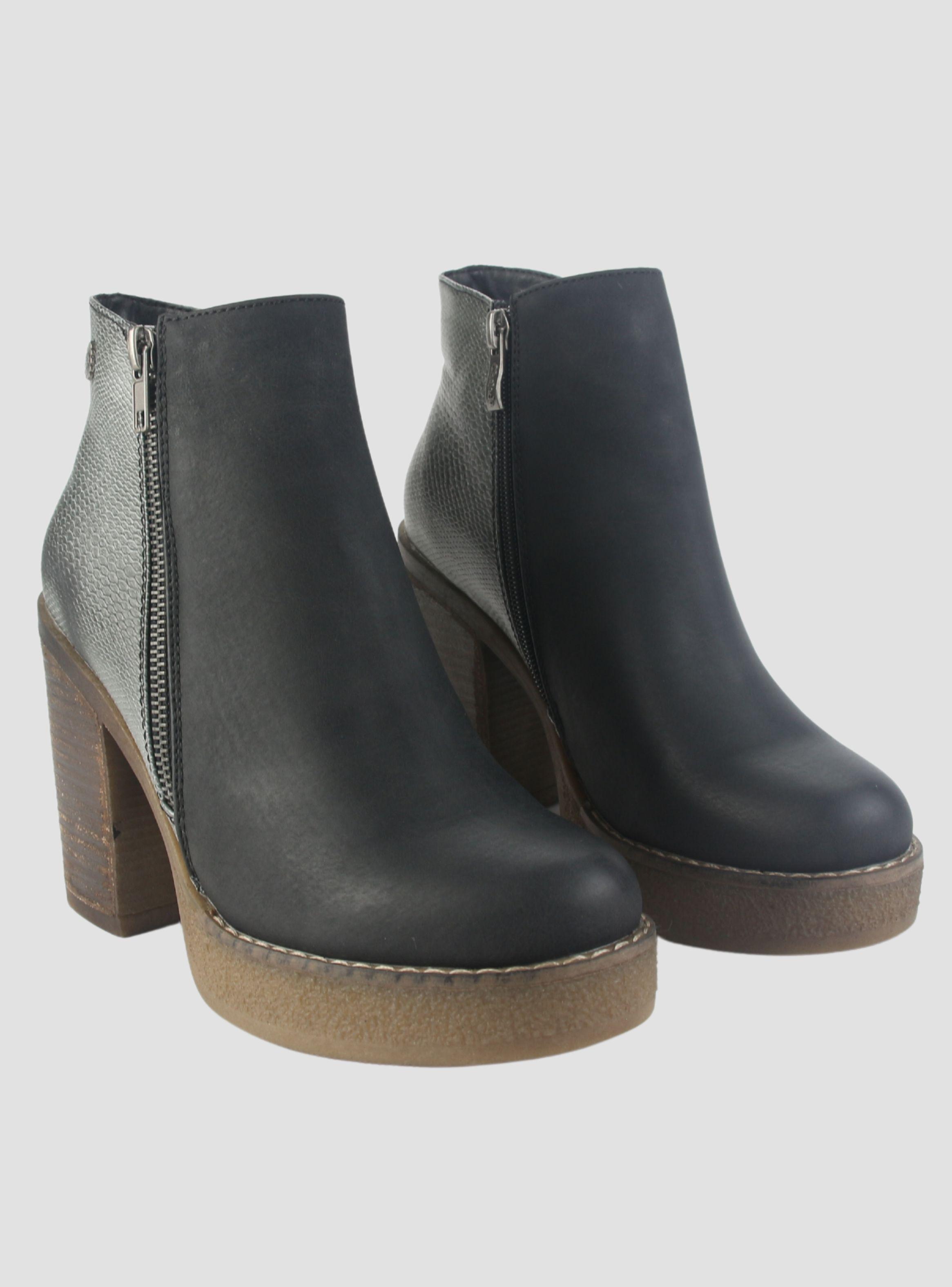 Botin Chalada Mujer Ella-1 Negro Moda-4