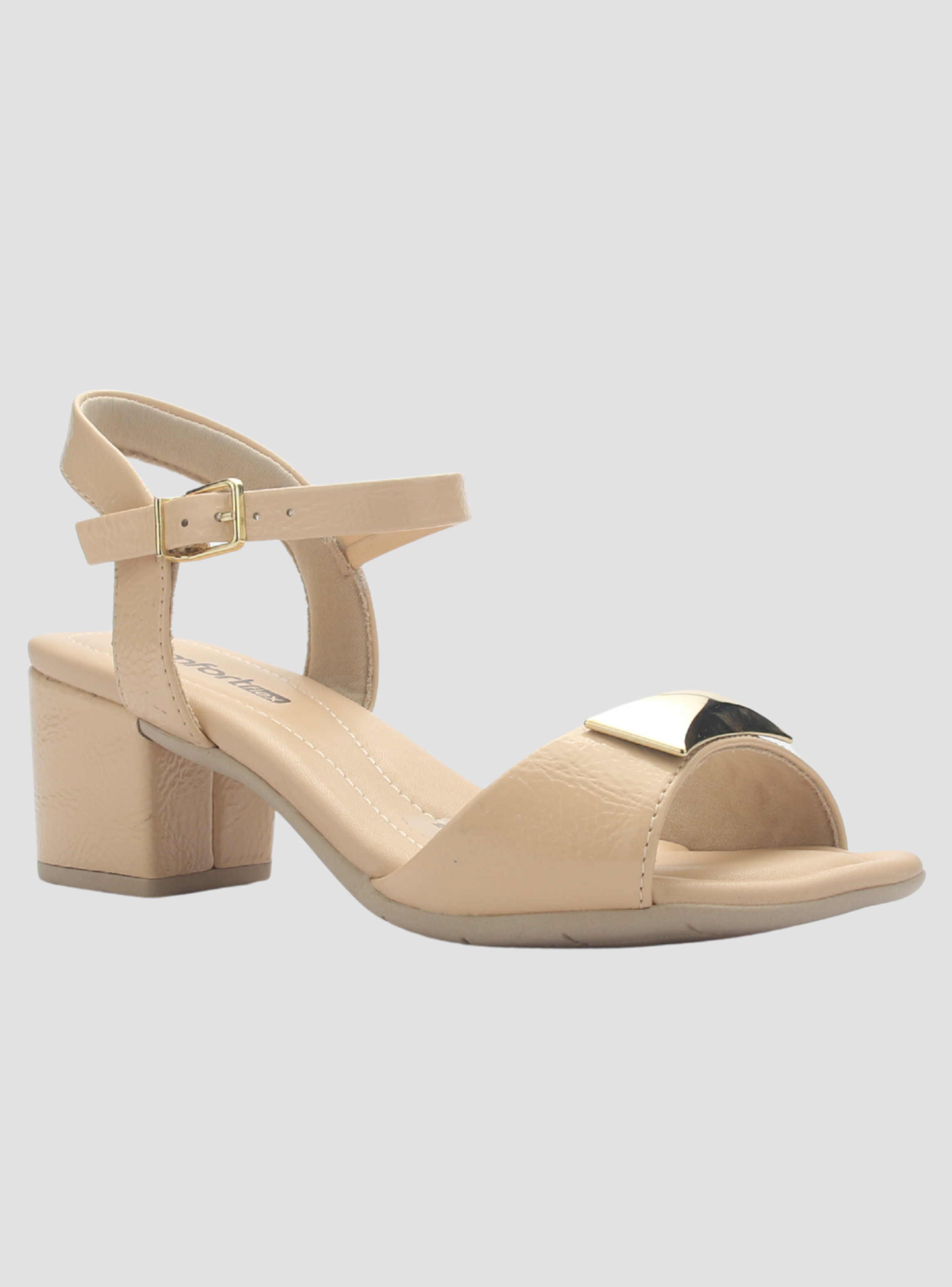 Sandalia Mujer Nude Comfortflex 2557402 Casual-2