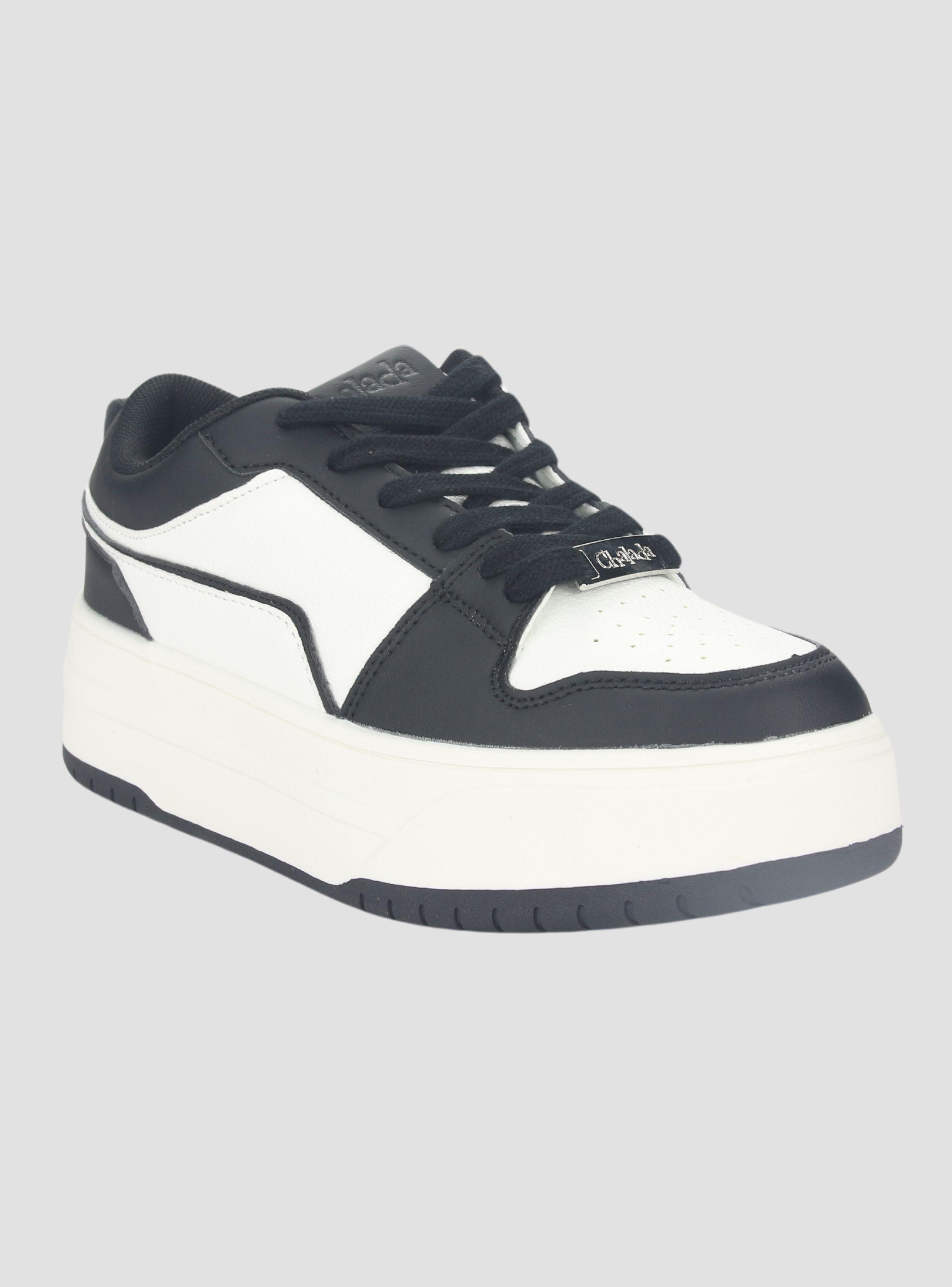 Zapatilla Chalada Mujer Trina-1 Negro Urbano-2