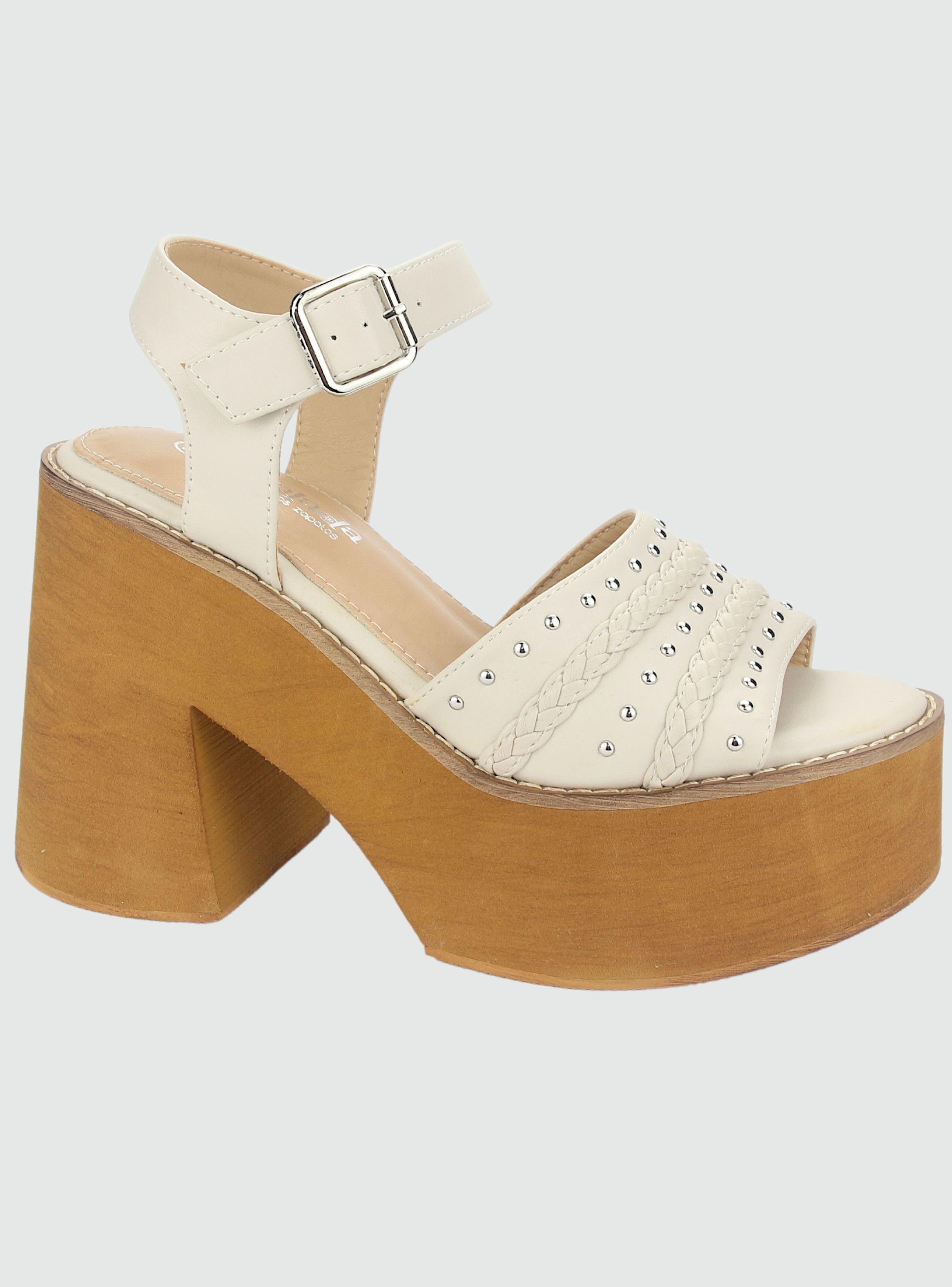 Sandalia Chalada Mujer Wake-1 Blanco Casual-0