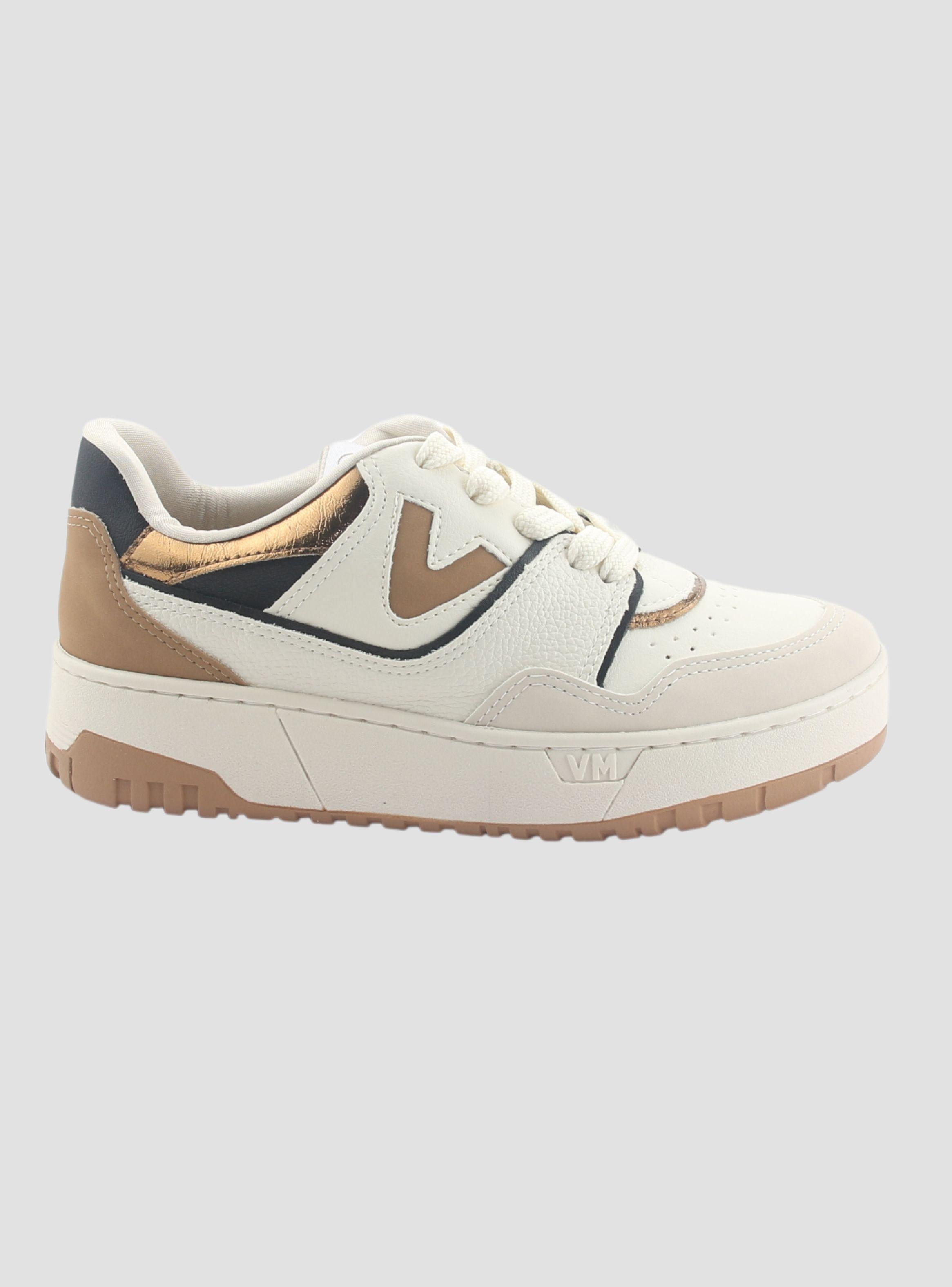 Zapatilla Via Marte Mujer 042-004-06 Beige Casual-0