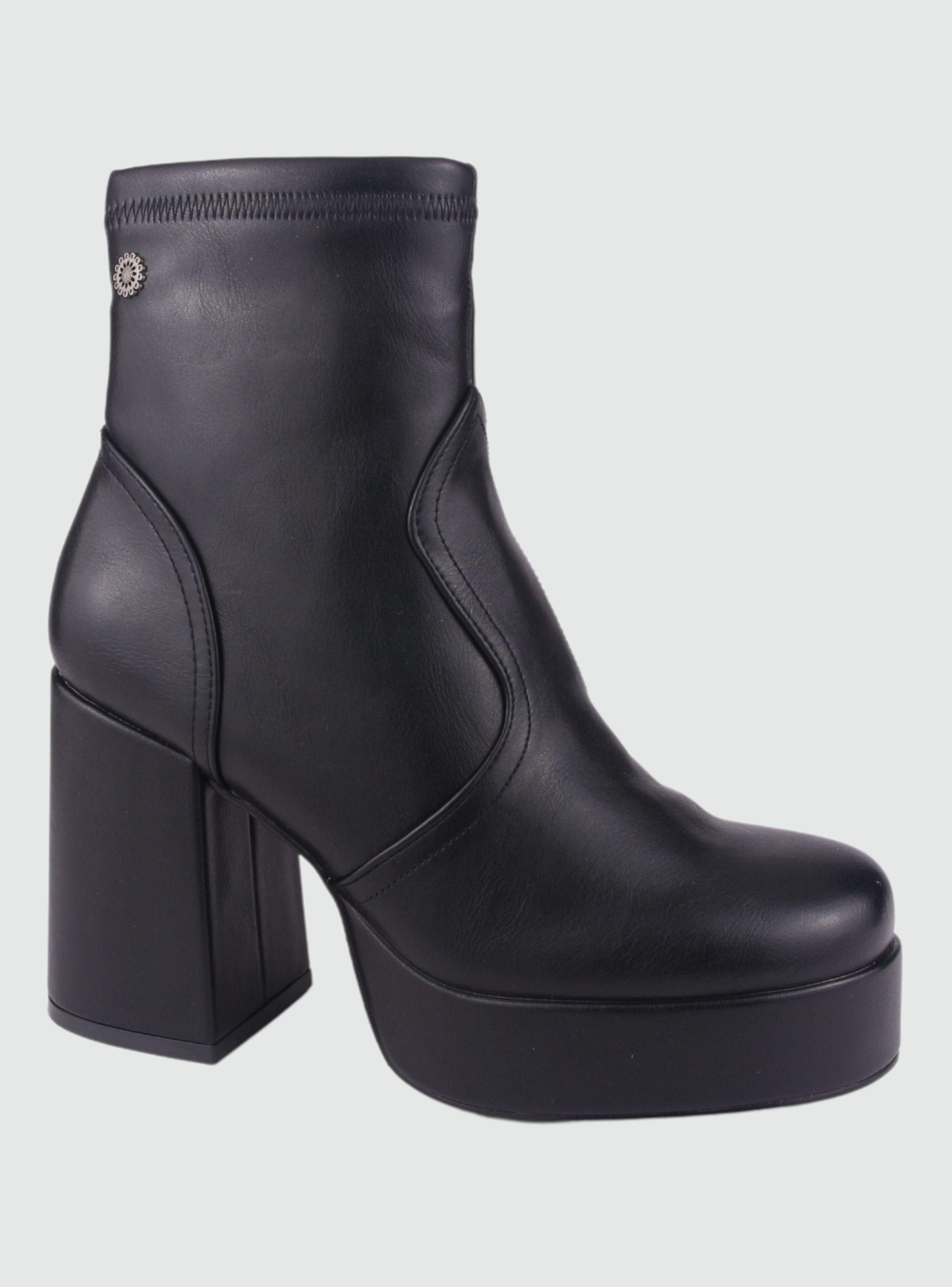 Botin Chalada Mujer Dream-6 Negro Moda-0