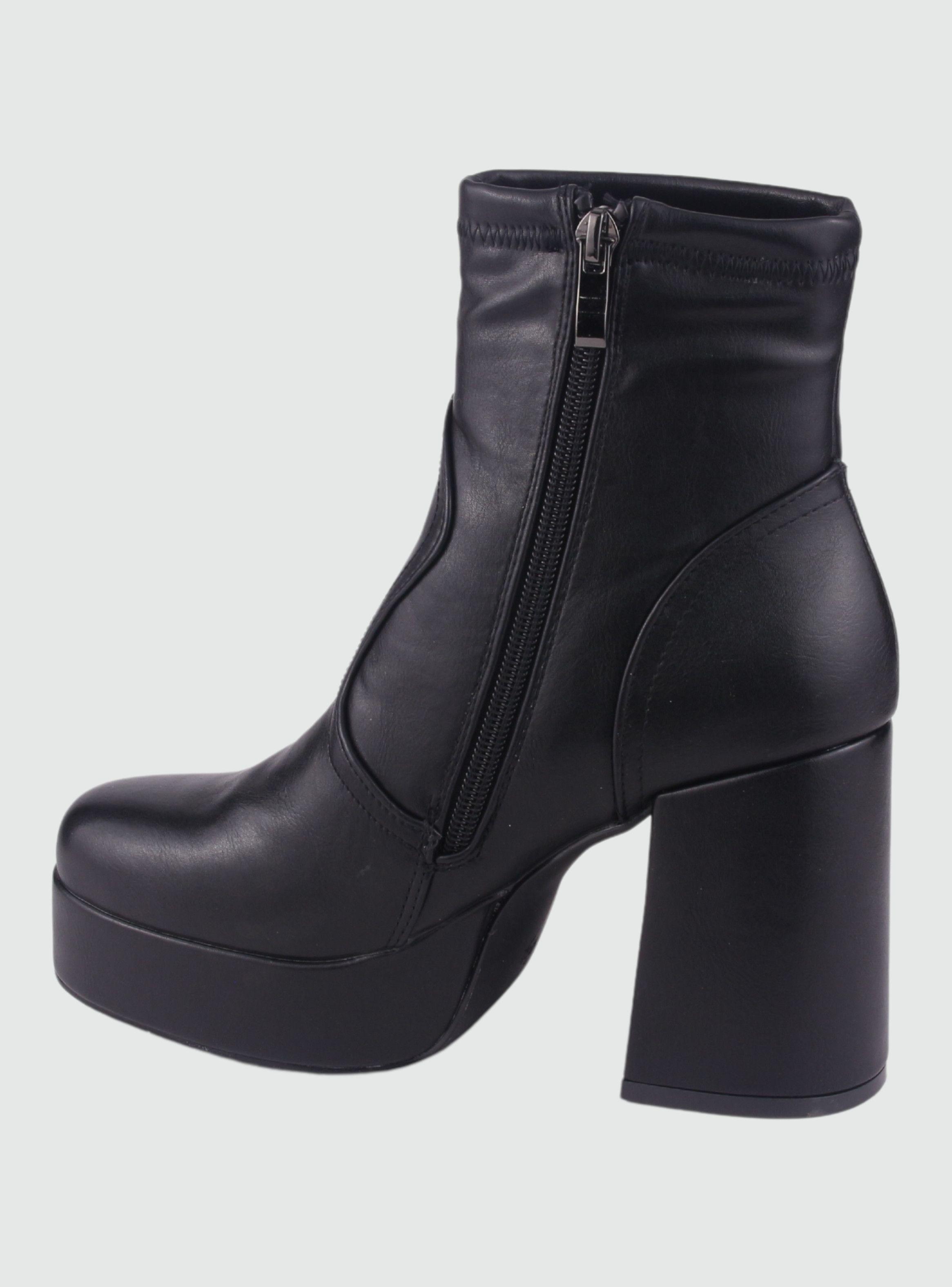 Botin Chalada Mujer Dream-6 Negro Moda-1