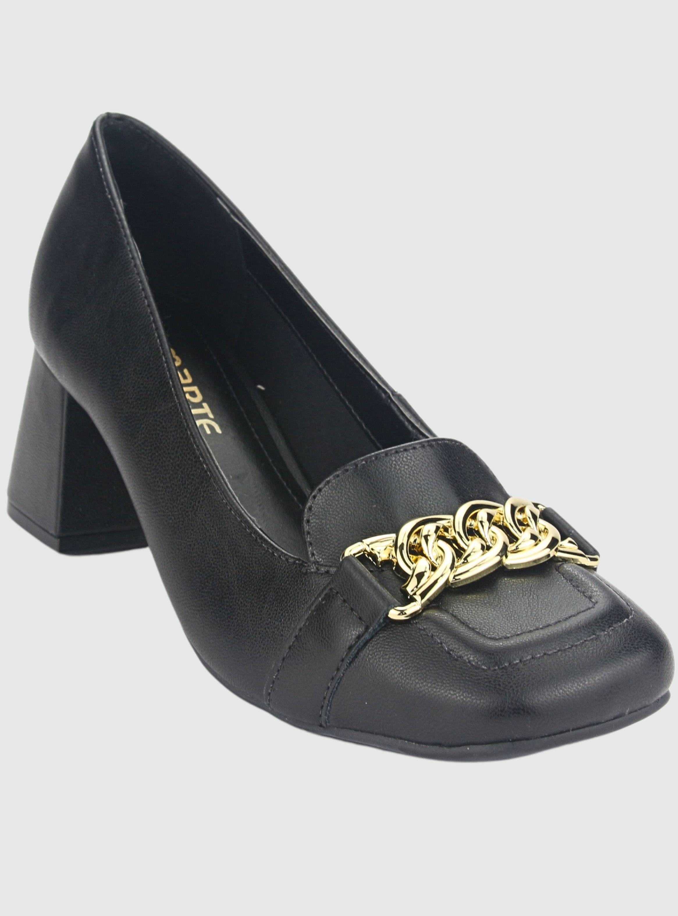 Zapato Via Marte Mujer 23-16806 N Preto Casual-2
