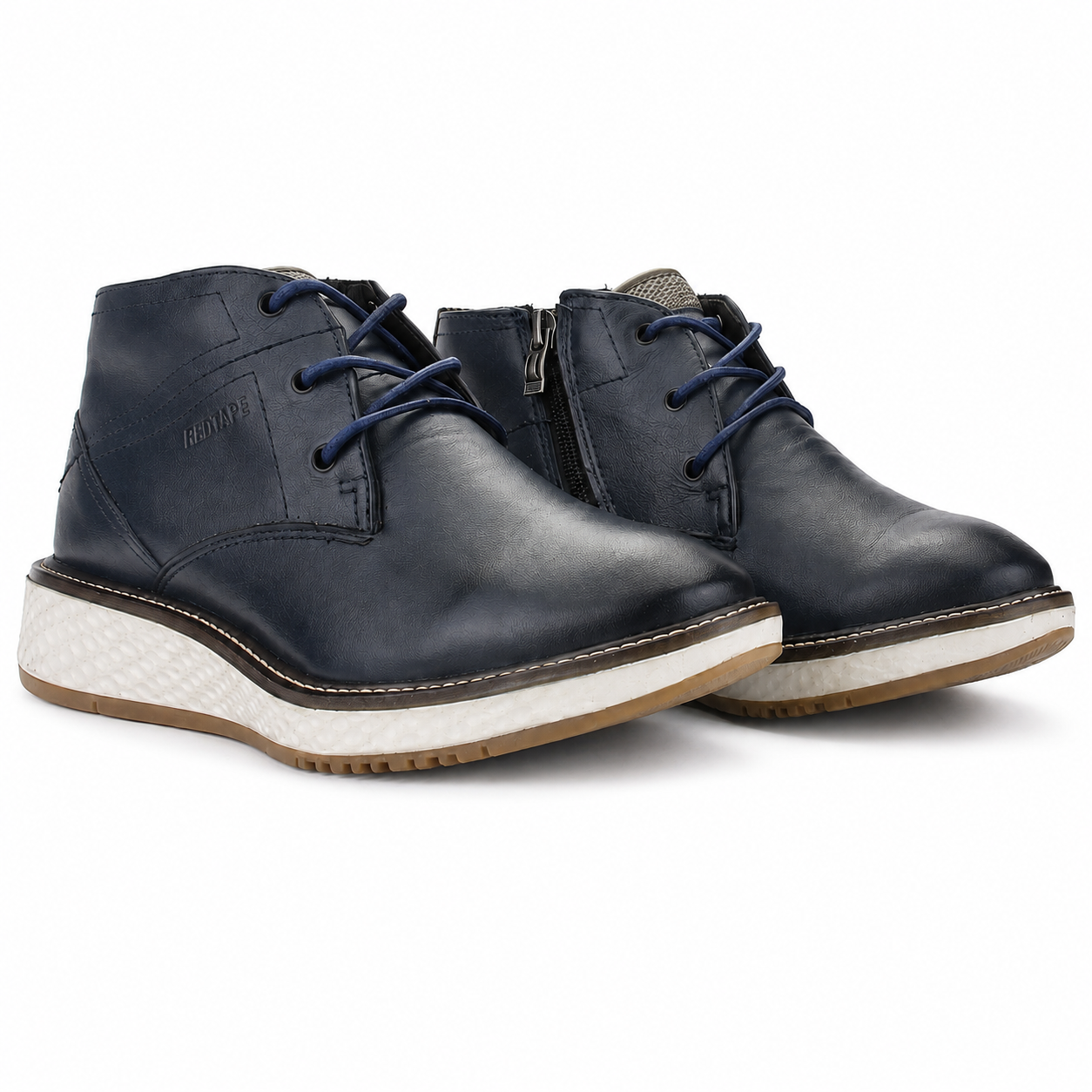Botin Ferracini Hombre 3300 Play Azul Marino Casual-3